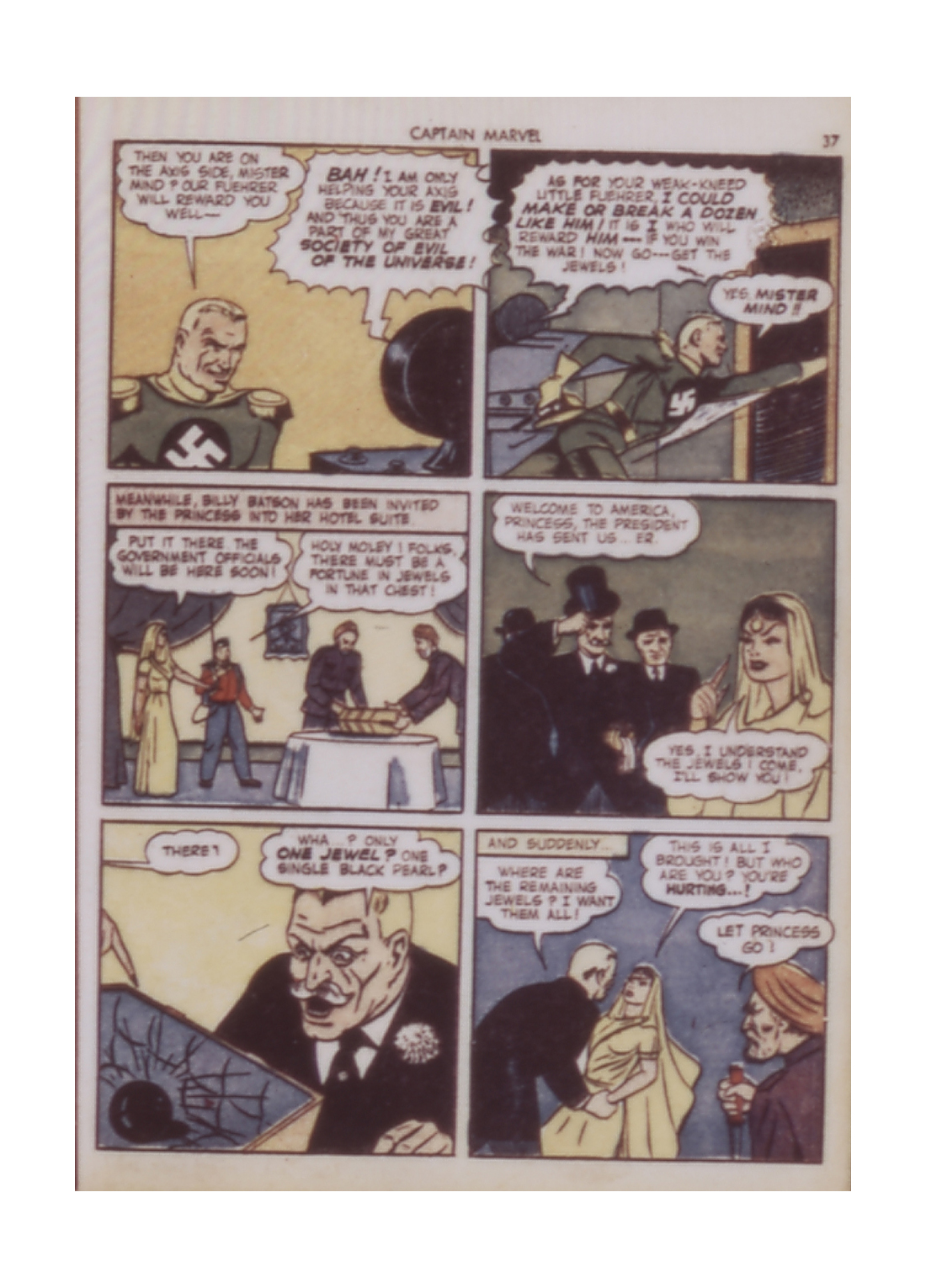 Read online Captain Marvel Adventures comic -  Issue #22 - 39