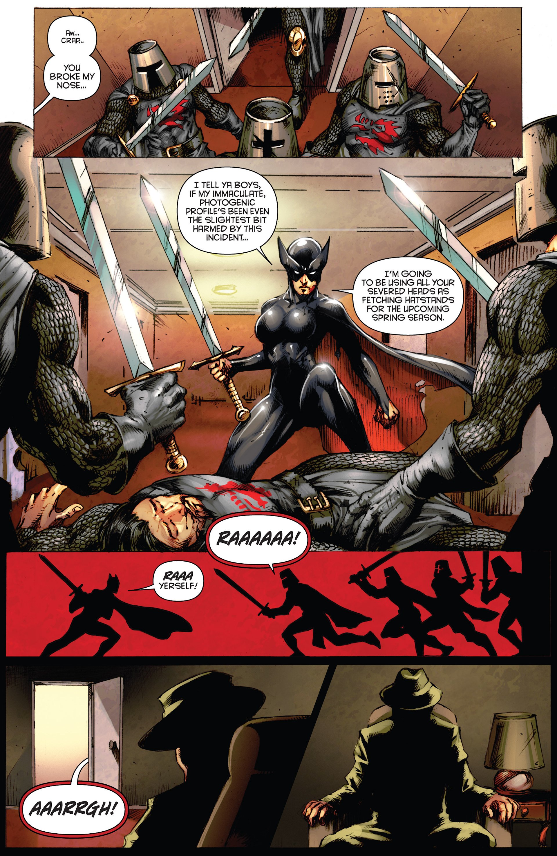 Read online Miss Fury (2011) comic -  Issue #6 - 23