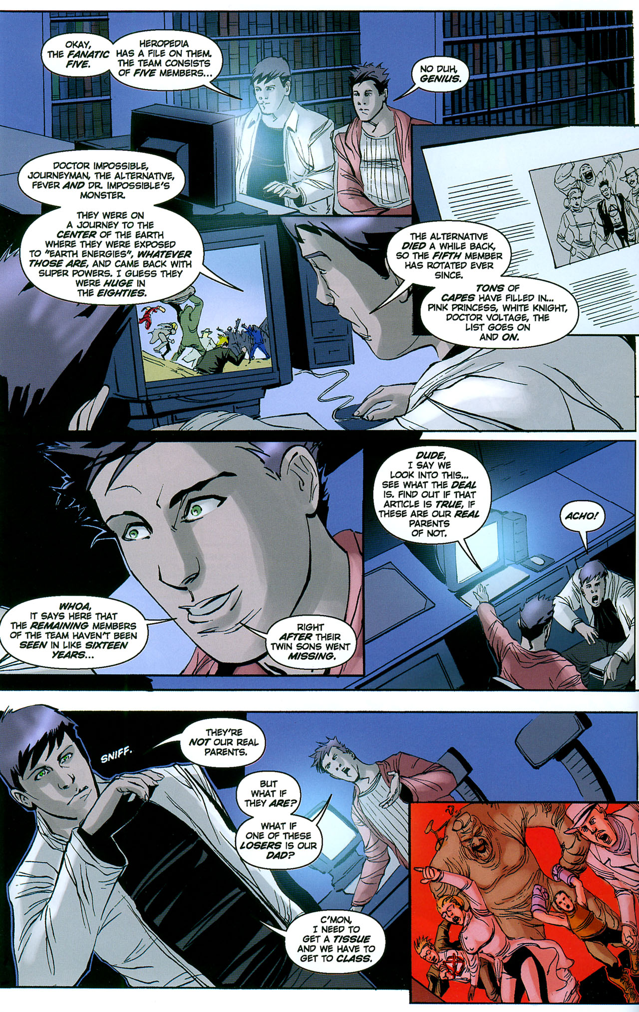 Read online Necessary Evil comic -  Issue #5 - 15
