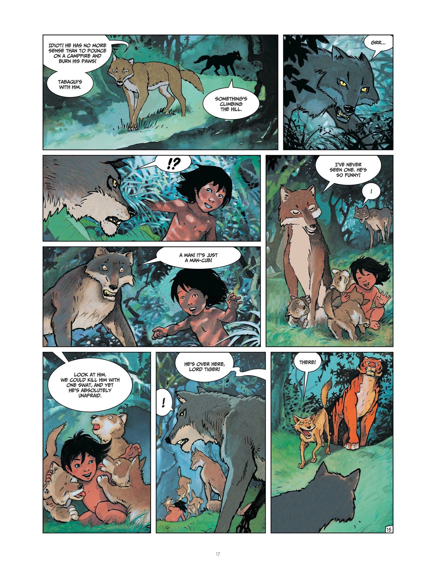 Read online The Last Jungle Book comic -  Issue #1 - 17