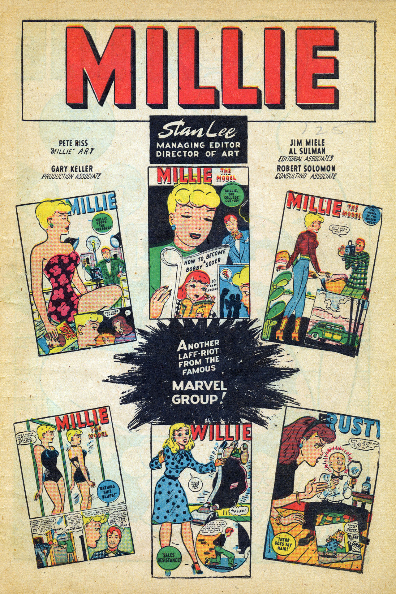 Read online Millie the Model comic -  Issue #8 - 3