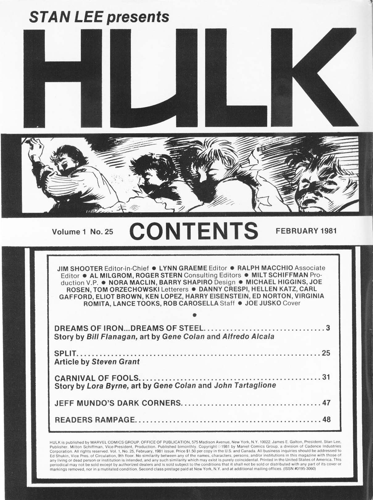 Read online Hulk (1978) comic -  Issue #25 - 2