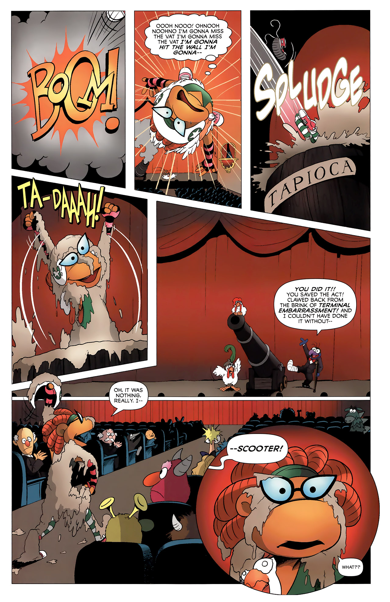 Read online The Muppet Show: The Comic Book comic -  Issue #4 - 21
