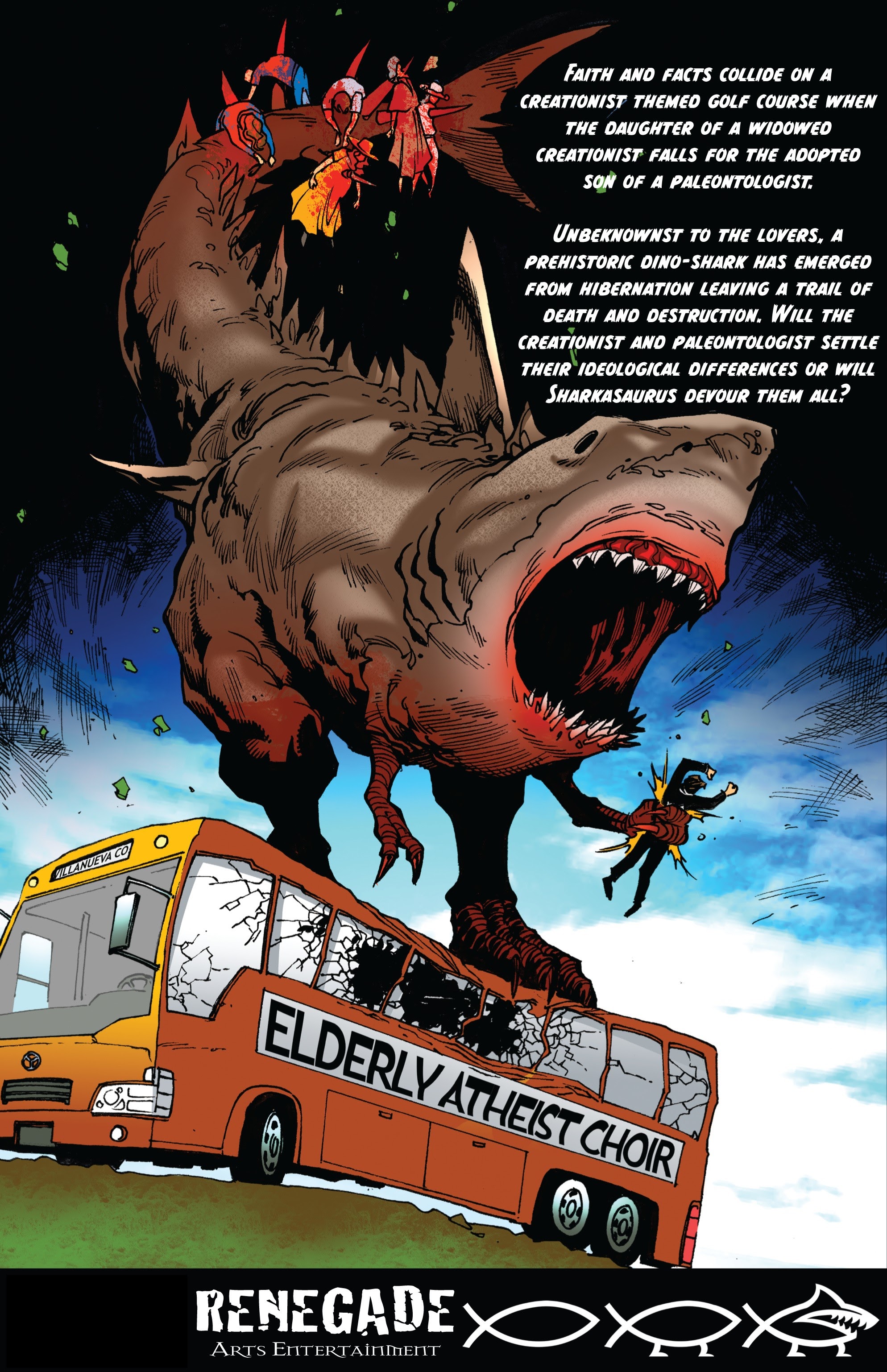 Read online Sharkasaurus comic -  Issue # TPB - 96