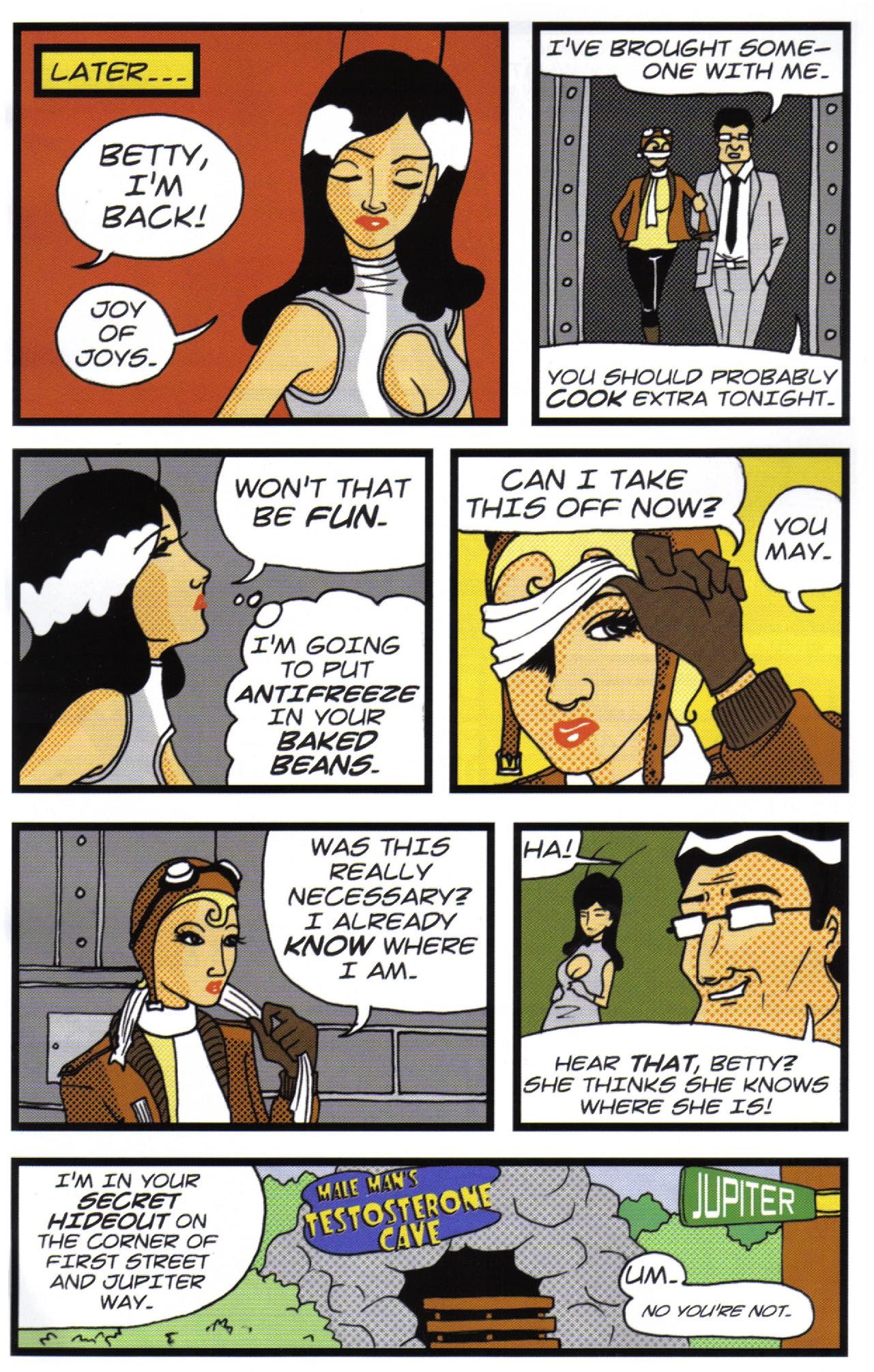 Read online I Was Kidnapped By Lesbian Pirates From Outer Space comic -  Issue #5 - 7