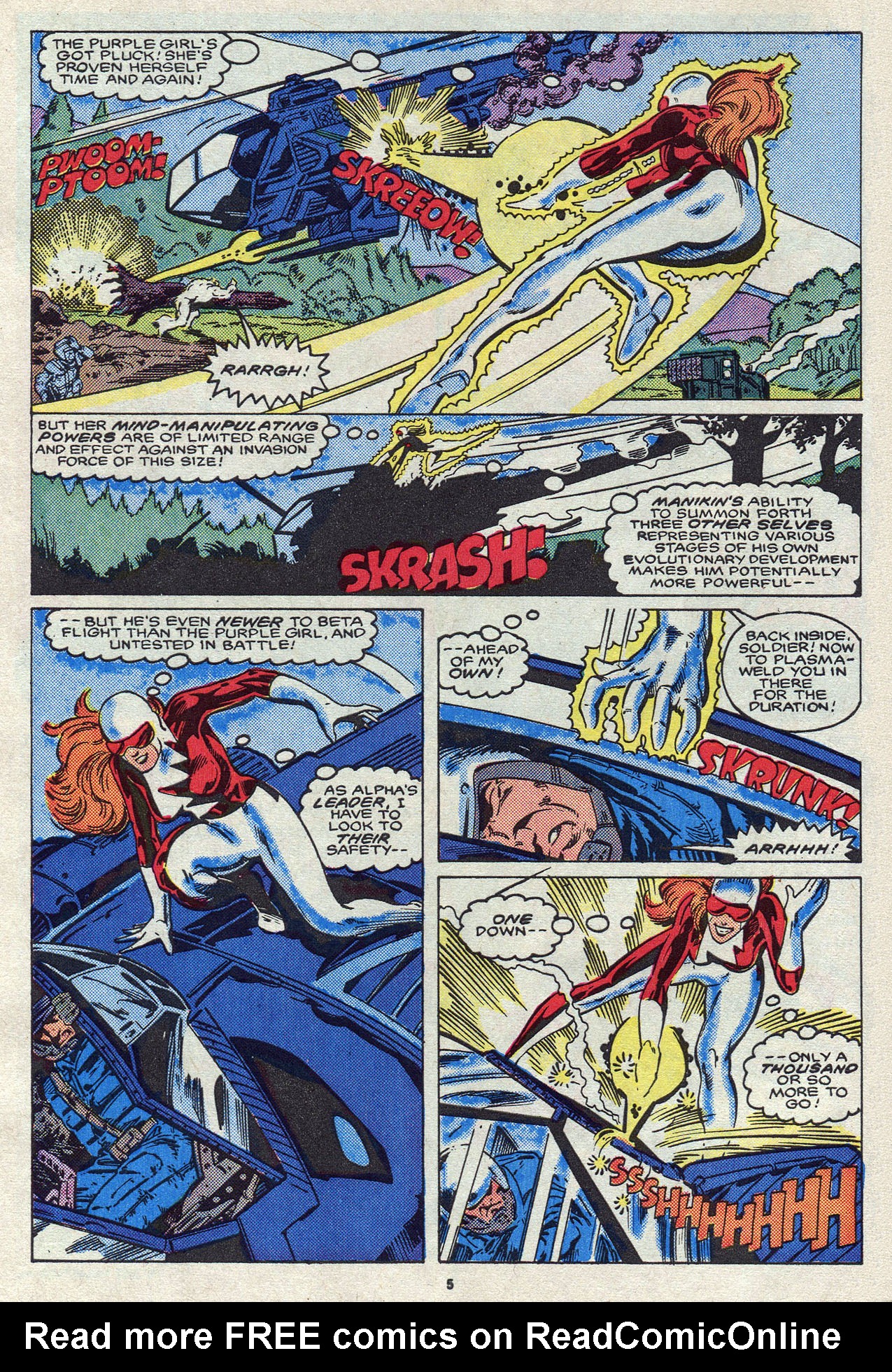 Read online Alpha Flight (1983) comic -  Issue #51 - 7