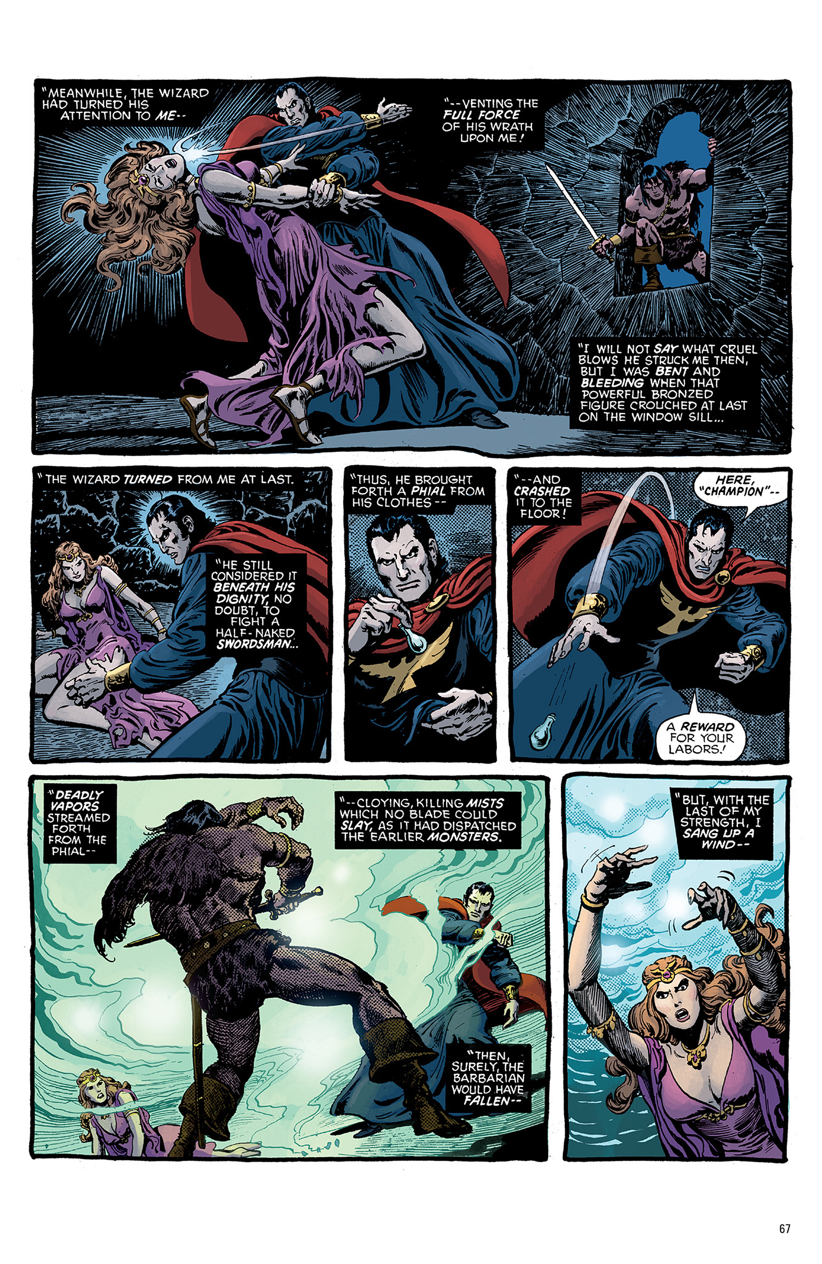 Read online Robert E. Howard's Savage Sword comic -  Issue #6 - 63