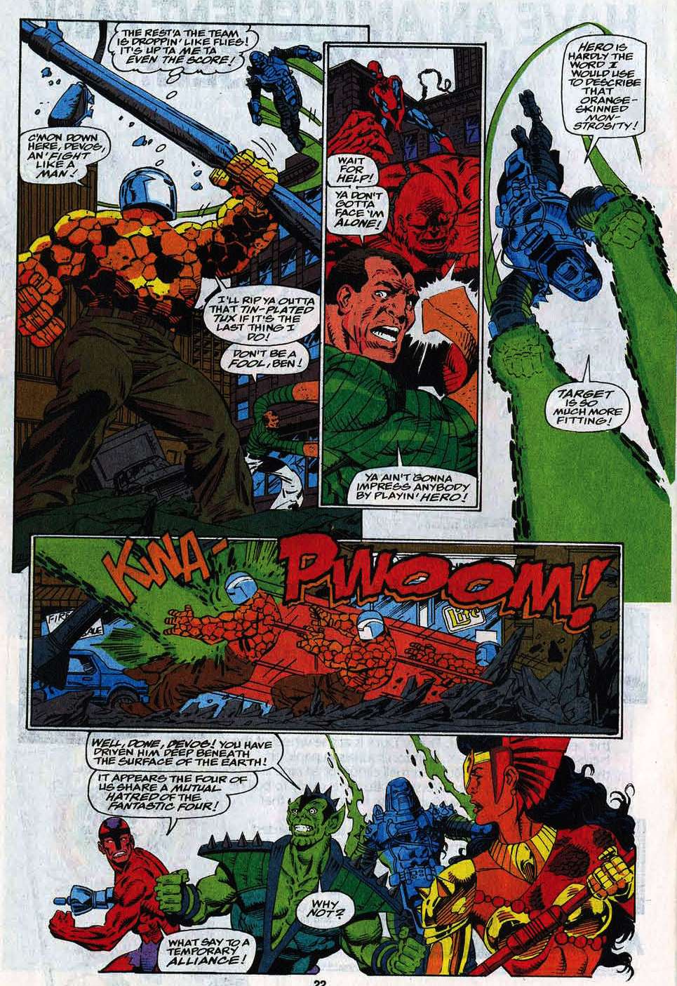 Read online Fantastic Four (1961) comic -  Issue #378 - 23