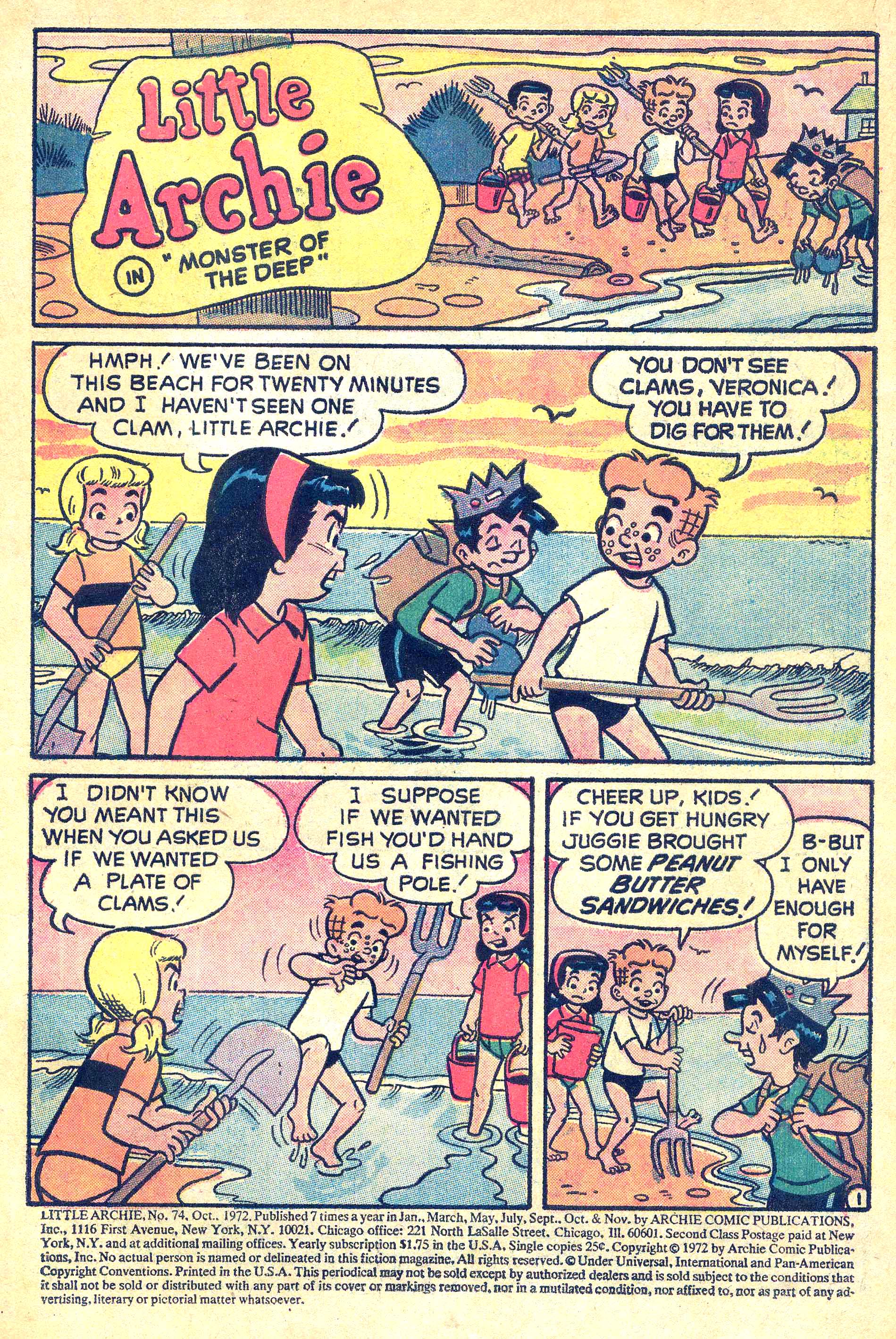 Read online The Adventures of Little Archie comic -  Issue #74 - 3