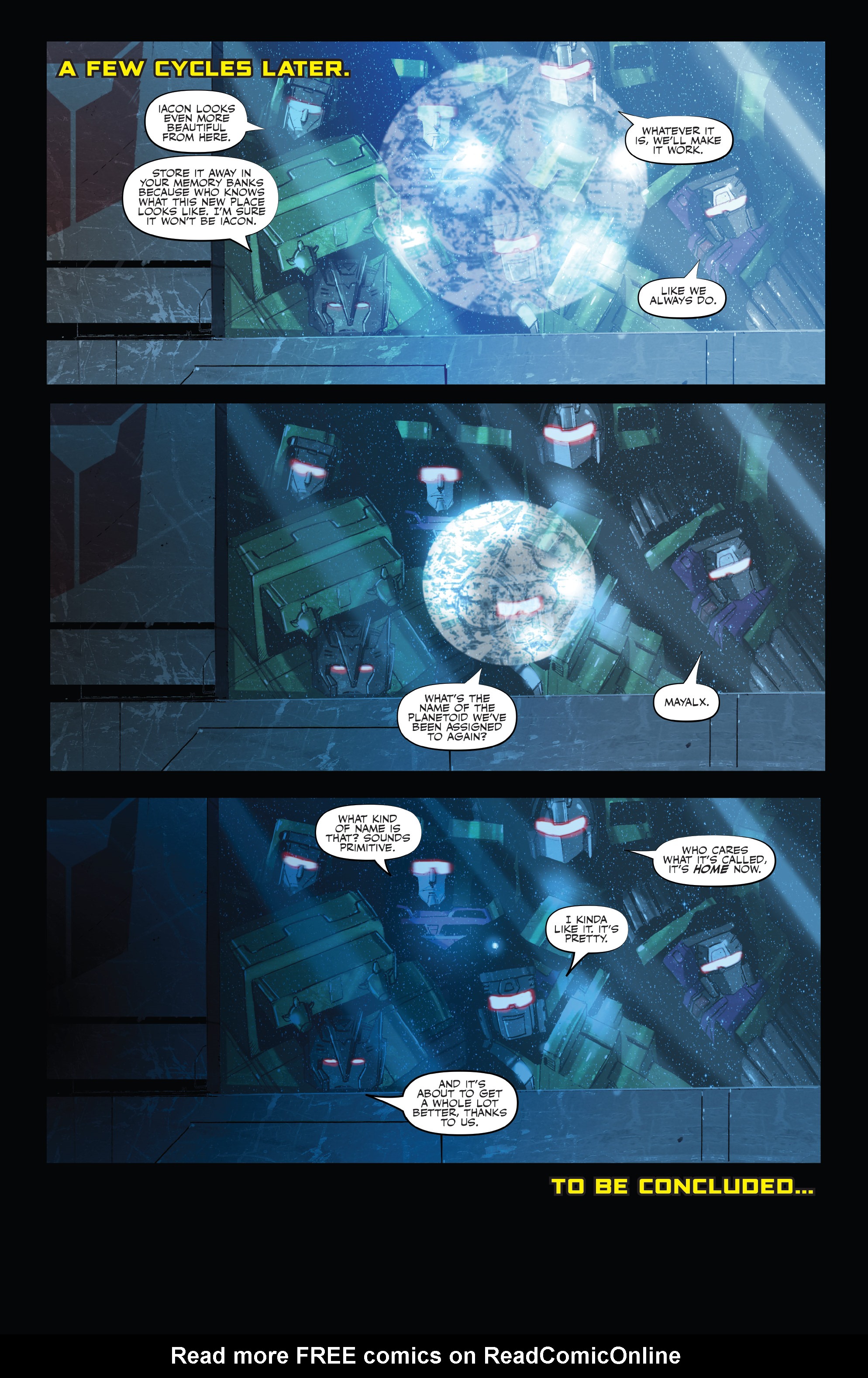 Read online Transformers: Galaxies comic -  Issue #3 - 23