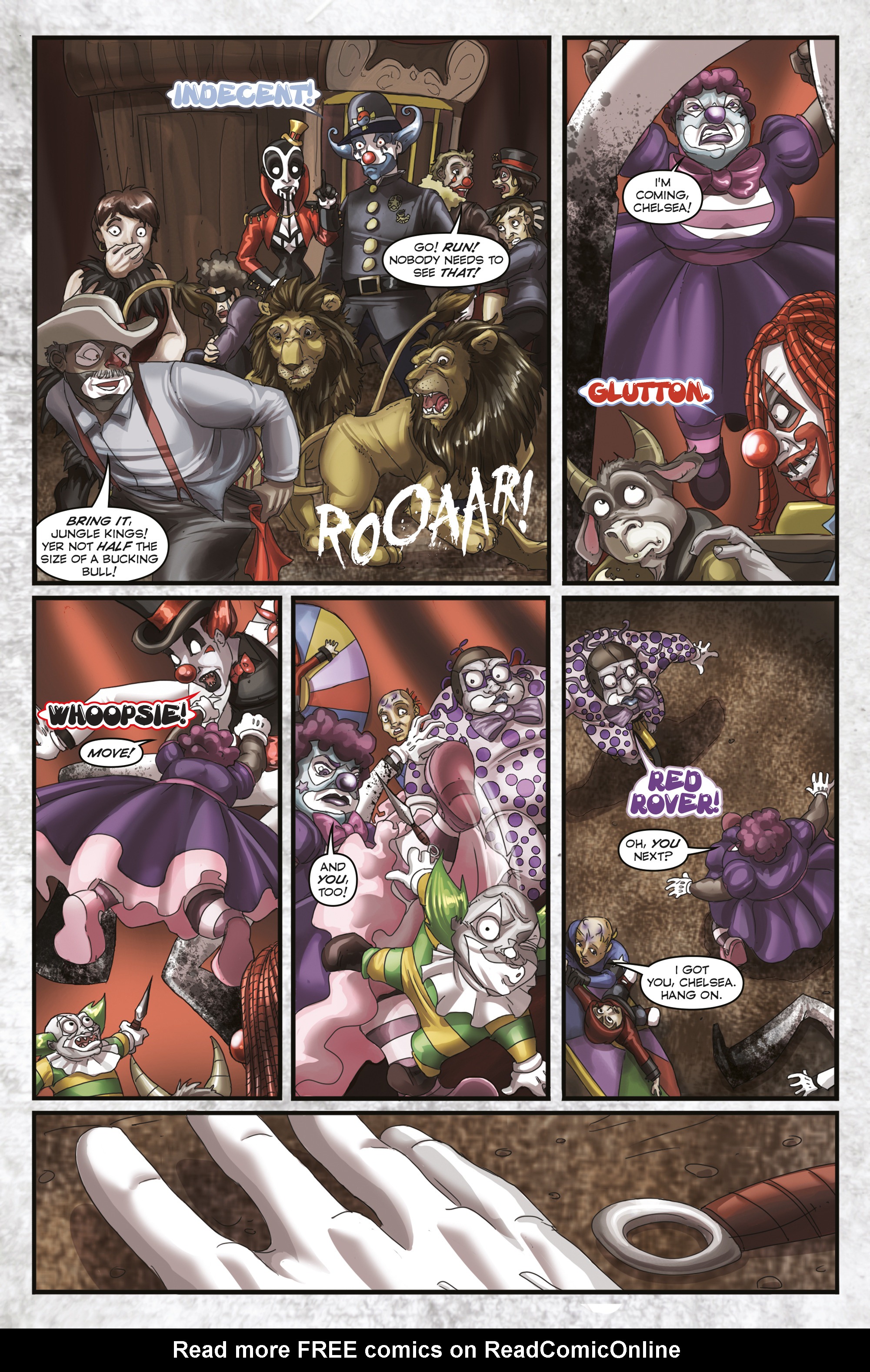 Read online Vicious Circus comic -  Issue #4 - 6