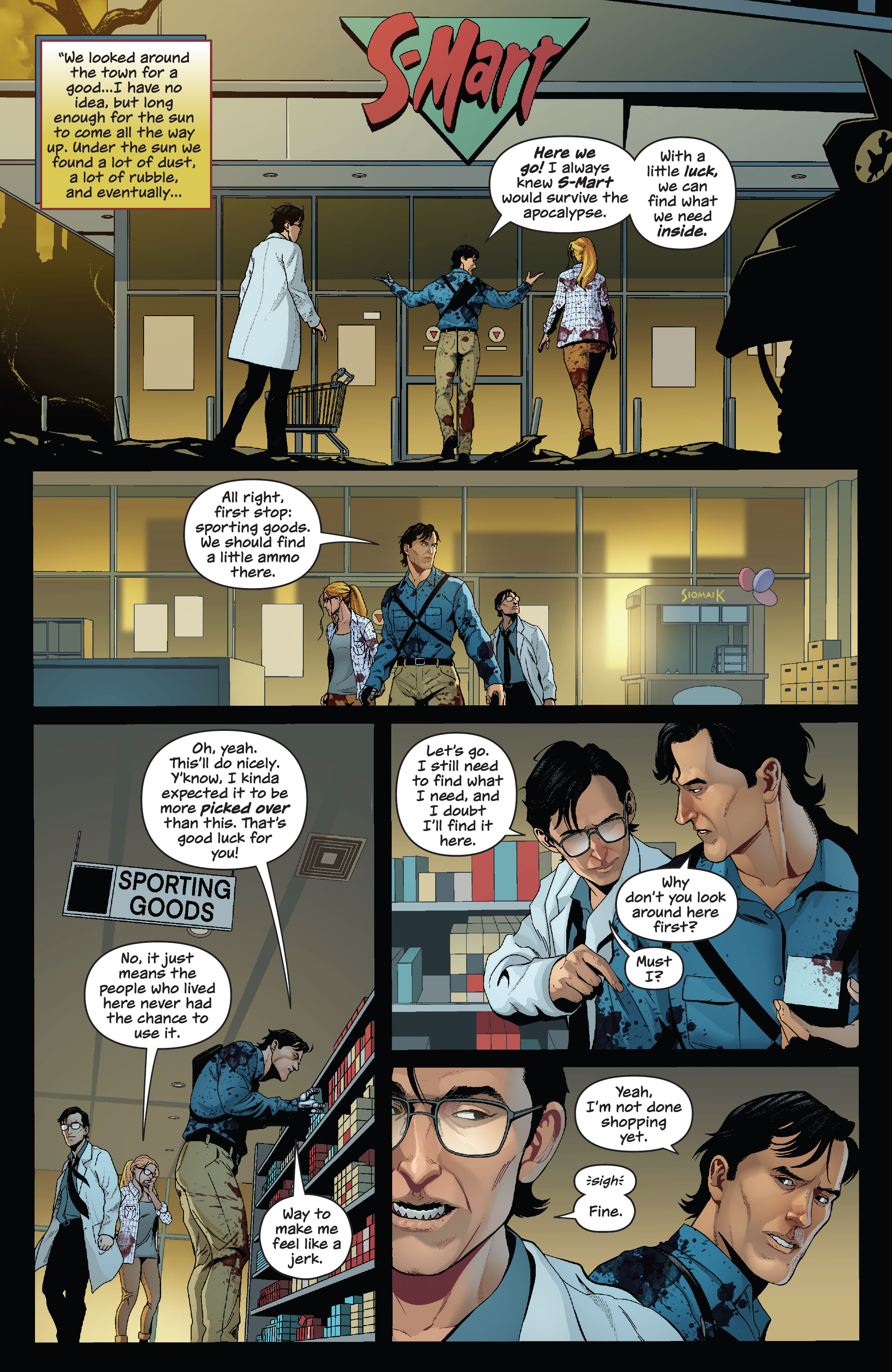 Read online Army of Darkness Vs. Reanimator: Necronomicon Rising comic -  Issue #4 - 11