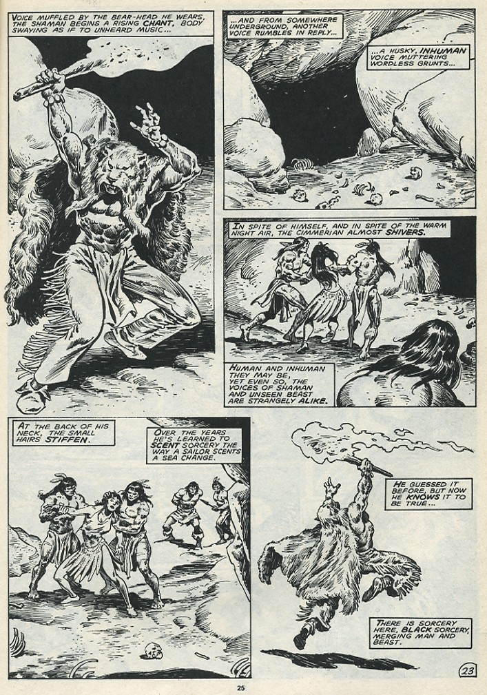 Read online The Savage Sword Of Conan comic -  Issue #167 - 27