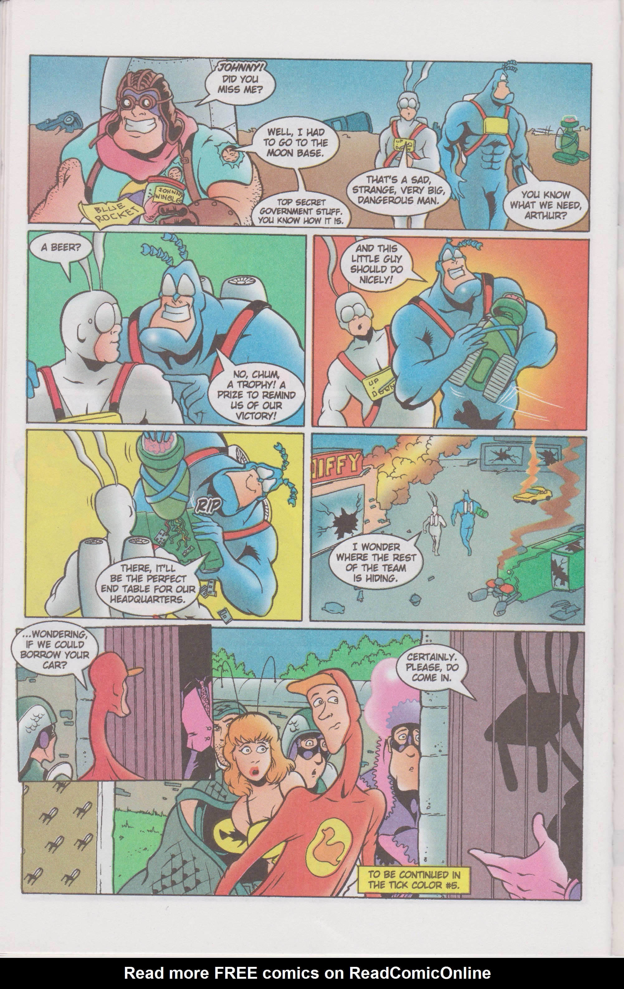 Read online The Tick Color comic -  Issue #4 - 26
