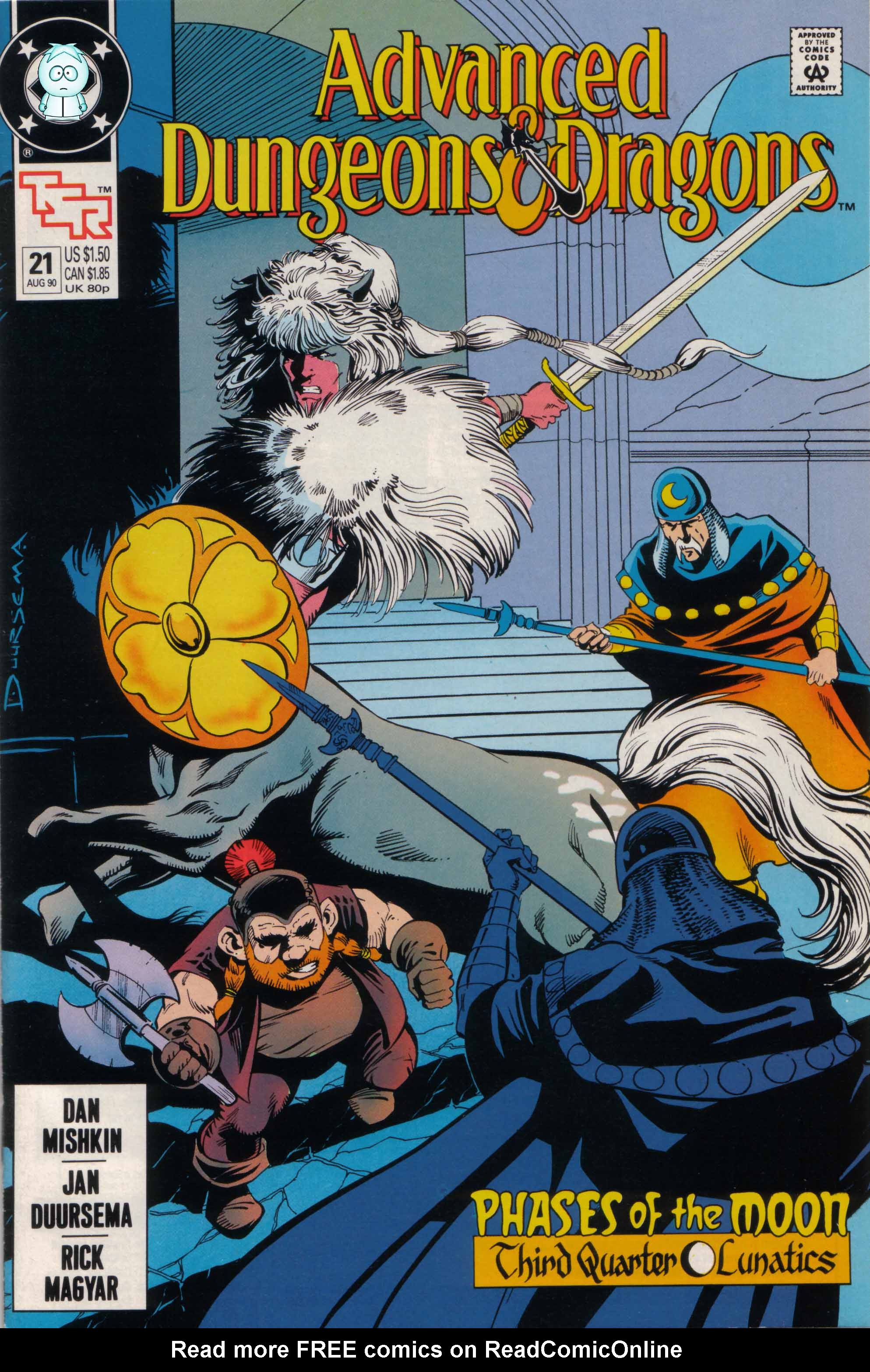 Read online Advanced Dungeons & Dragons comic -  Issue #21 - 1