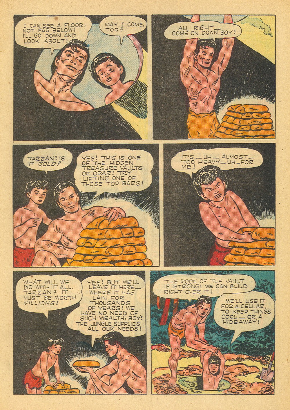Read online Tarzan (1948) comic -  Issue #49 - 8