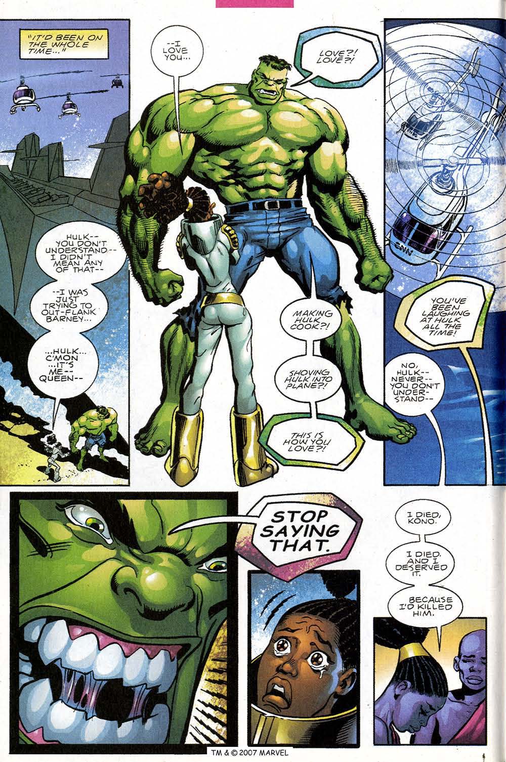 Read online The Incredible Hulk (2000) comic -  Issue #33 - 32
