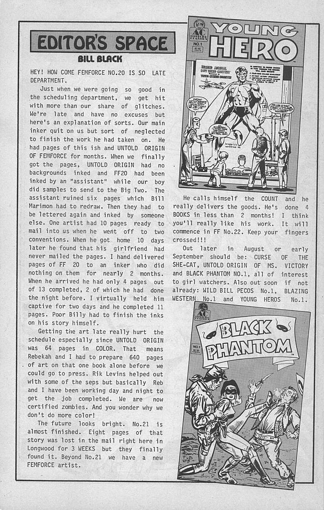 Read online Femforce comic -  Issue #20 - 42