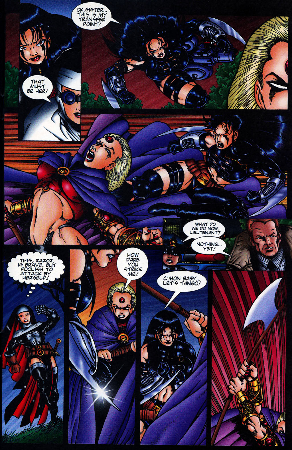 Read online Warrior Nun Areala vs. Razor comic -  Issue # Full - 30