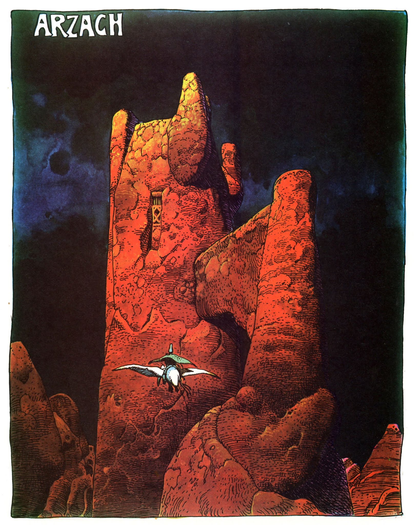 Read online Arzach comic -  Issue # TPB - 5