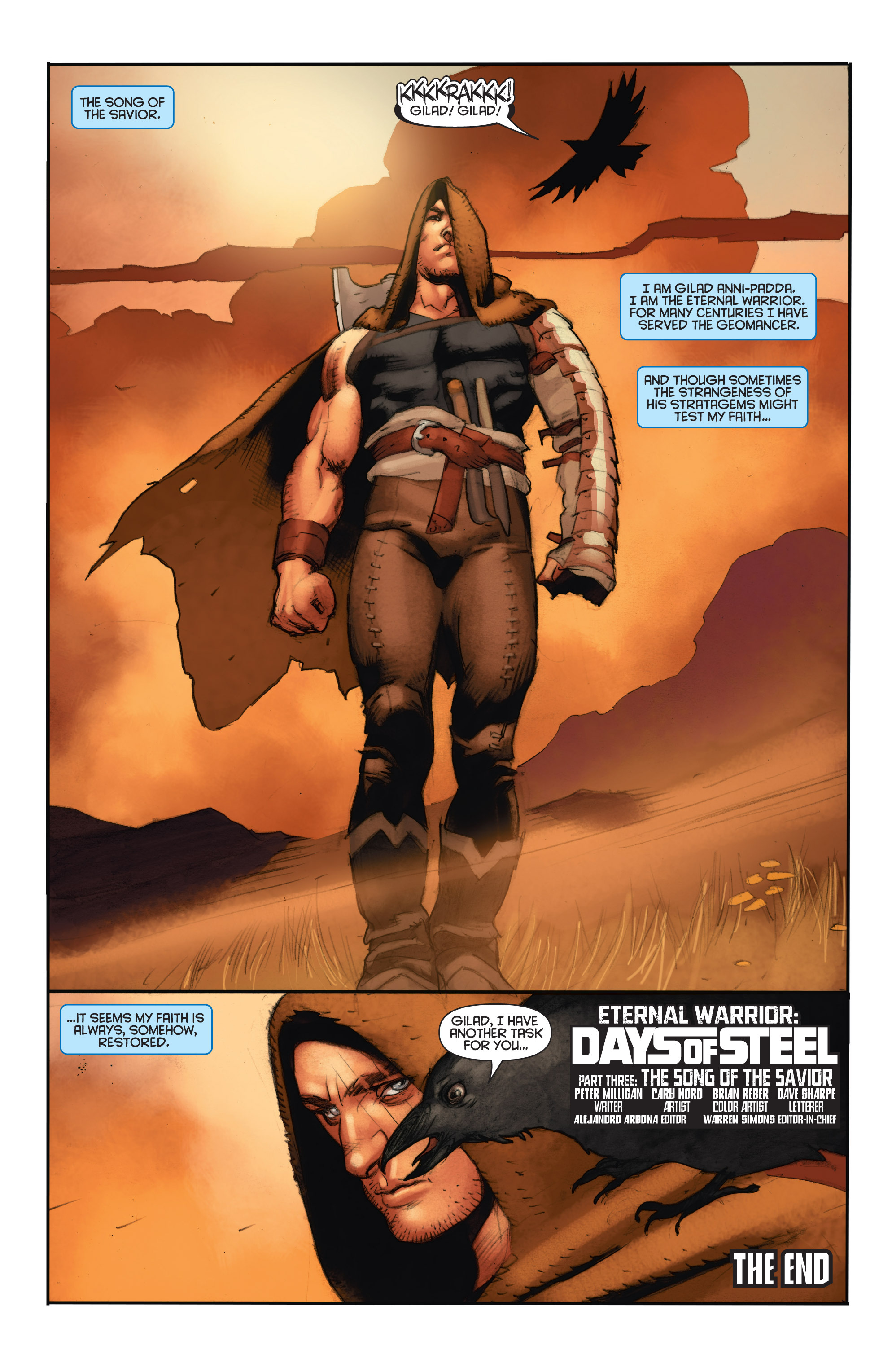 Read online Eternal Warrior: Days of Steel comic -  Issue #3 - 24