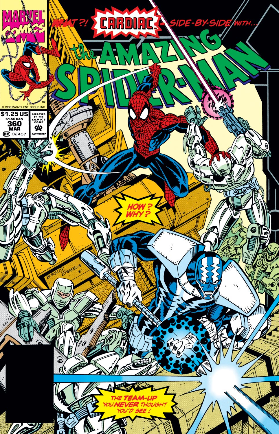 Read online The Amazing Spider-Man (1963) comic -  Issue #360 - 1