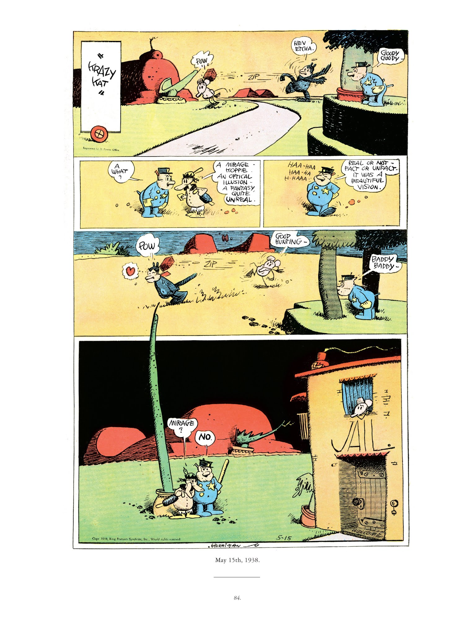 Read online Krazy & Ignatz comic -  Issue # TPB 10 - 82