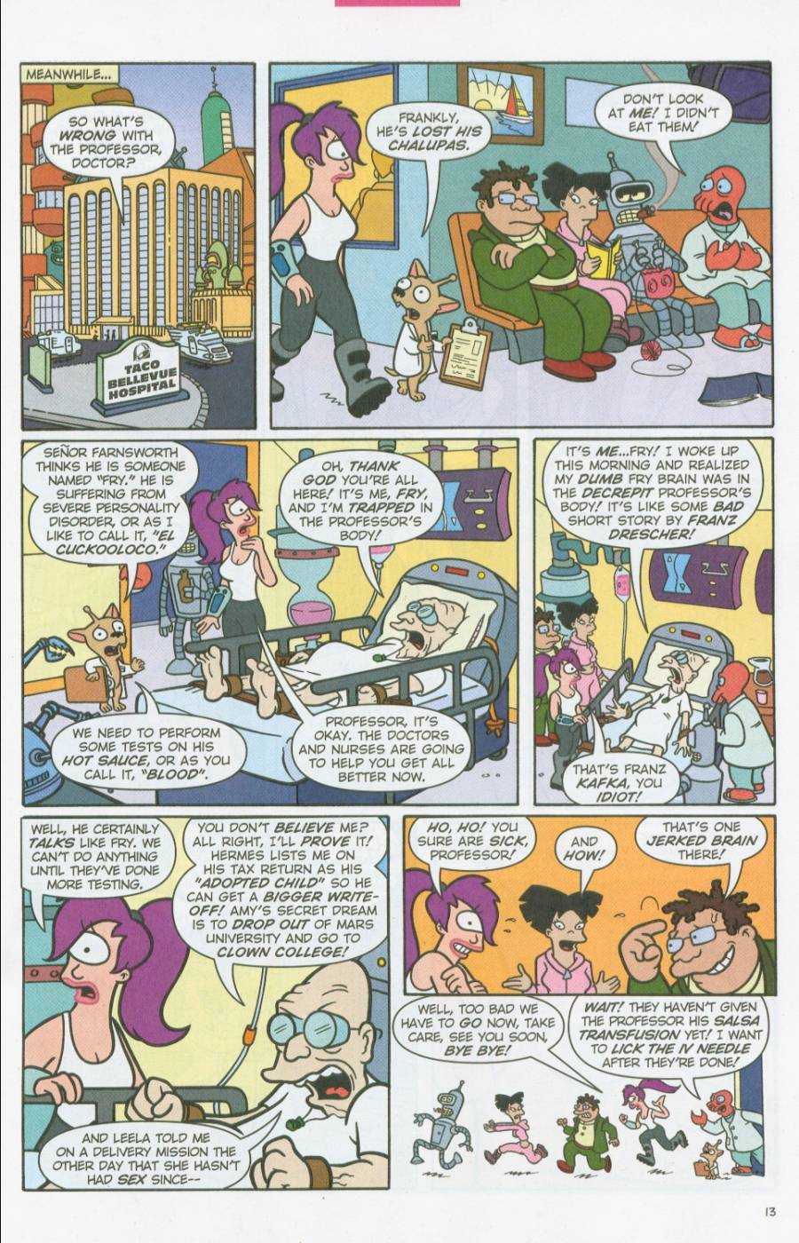 Read online Futurama Comics comic -  Issue #9a - 14
