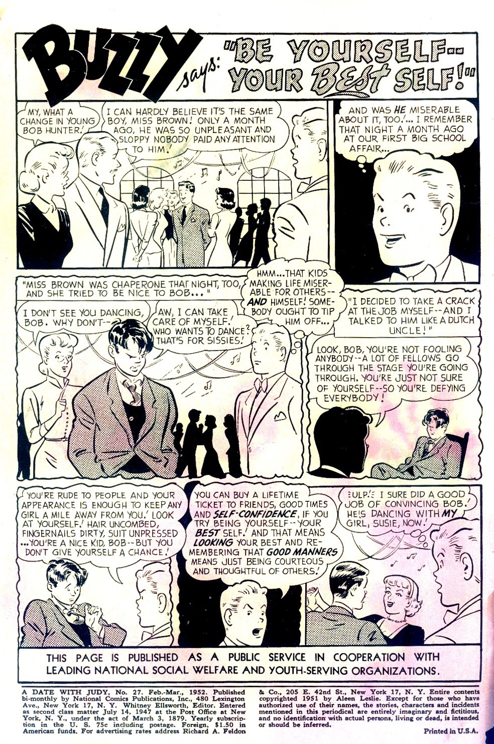 Read online A Date with Judy comic -  Issue #27 - 2