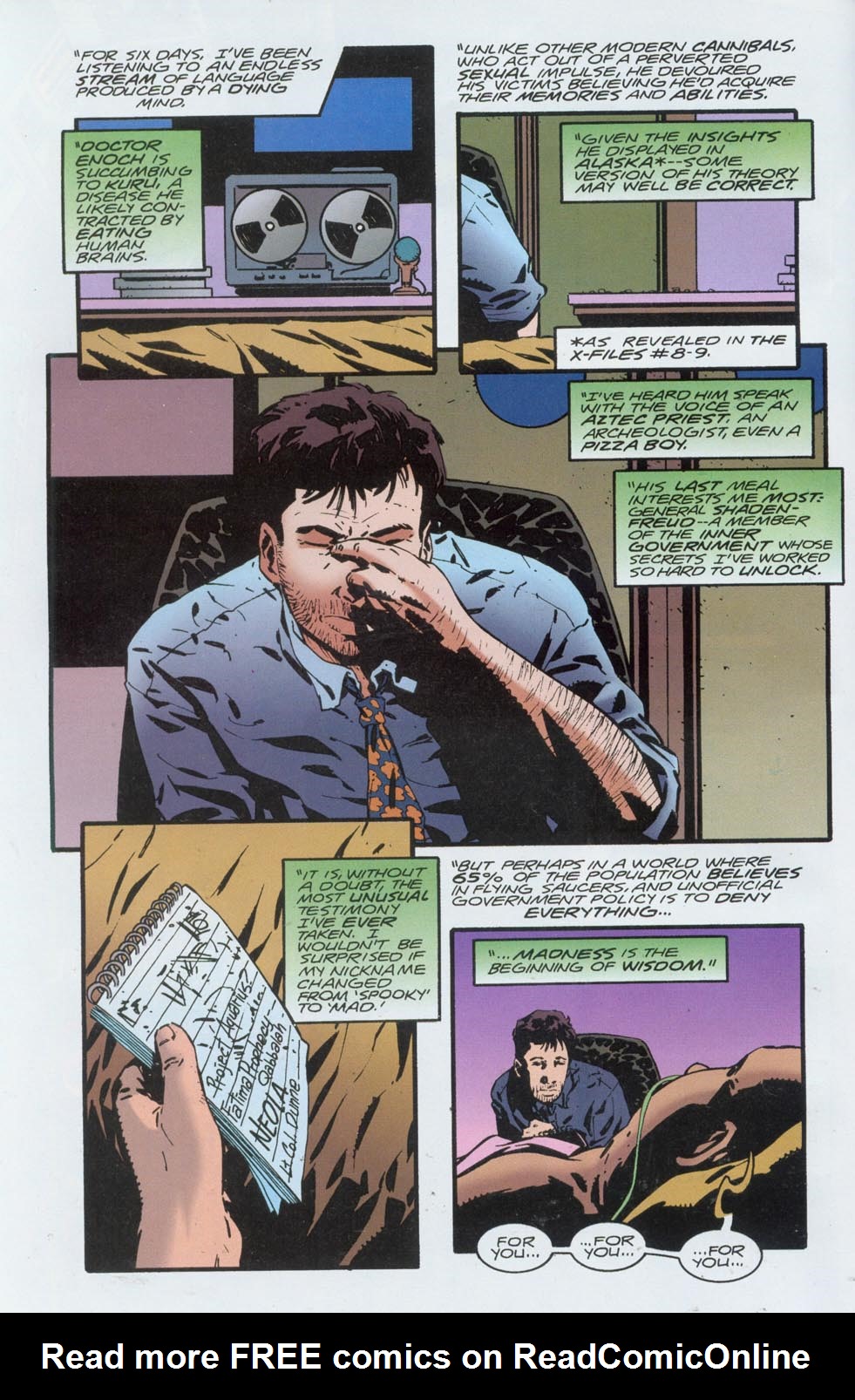 Read online The X-Files (1995) comic -  Issue #10 - 6