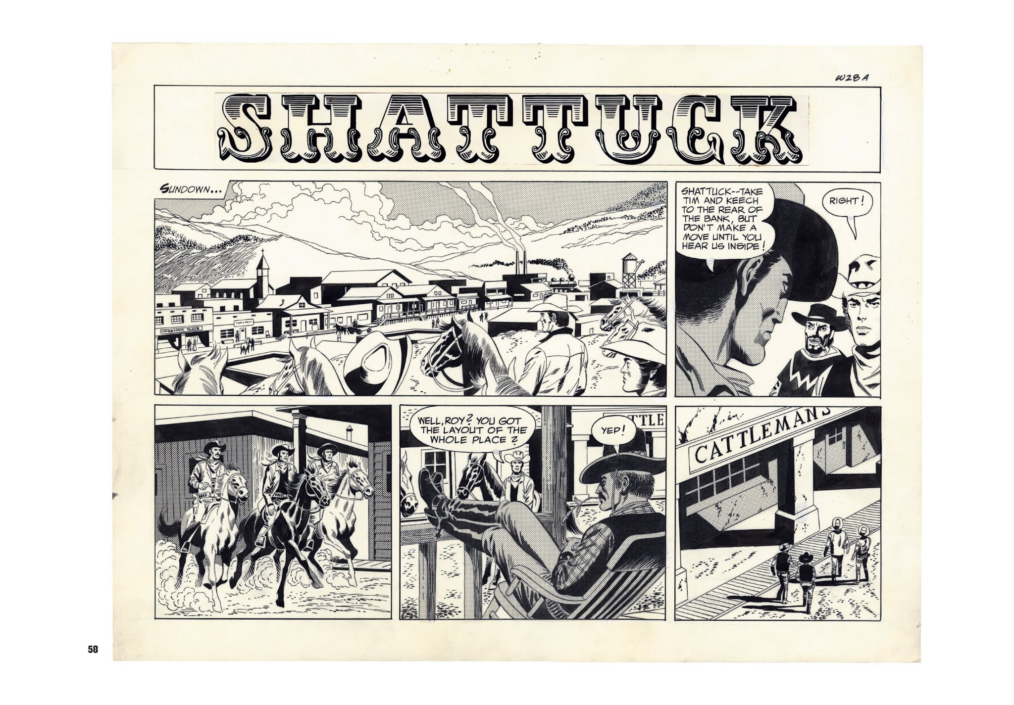 Read online Wallace Wood Presents Shattuck comic -  Issue # TPB - 58