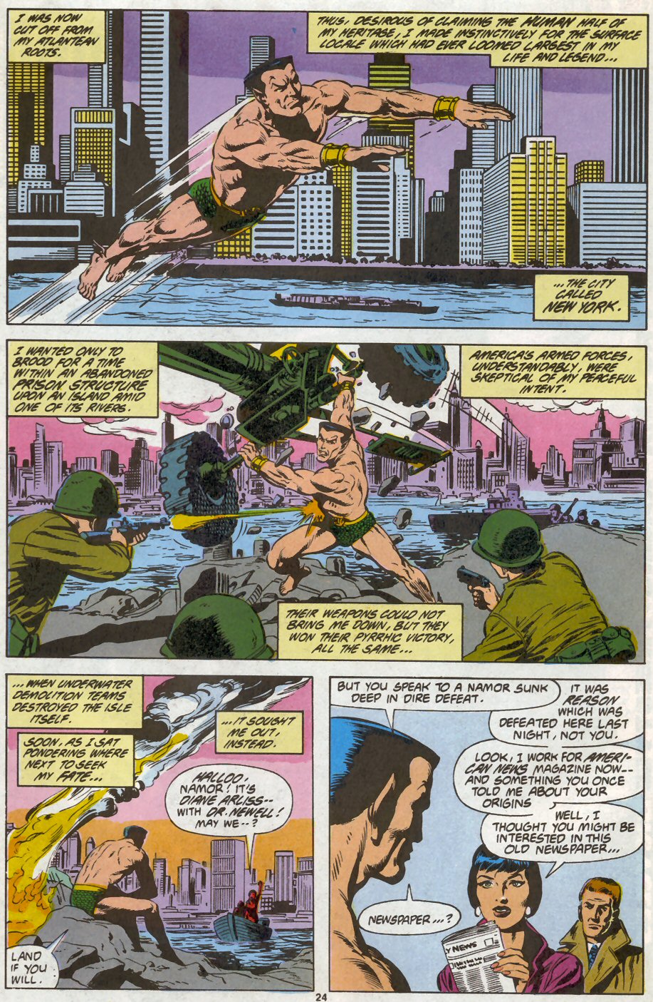Read online Saga of the Sub-Mariner comic -  Issue #10 - 19