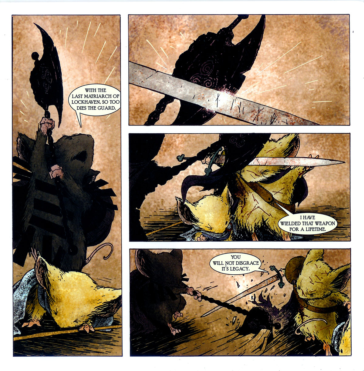 Read online Mouse Guard comic -  Issue #6 - 20