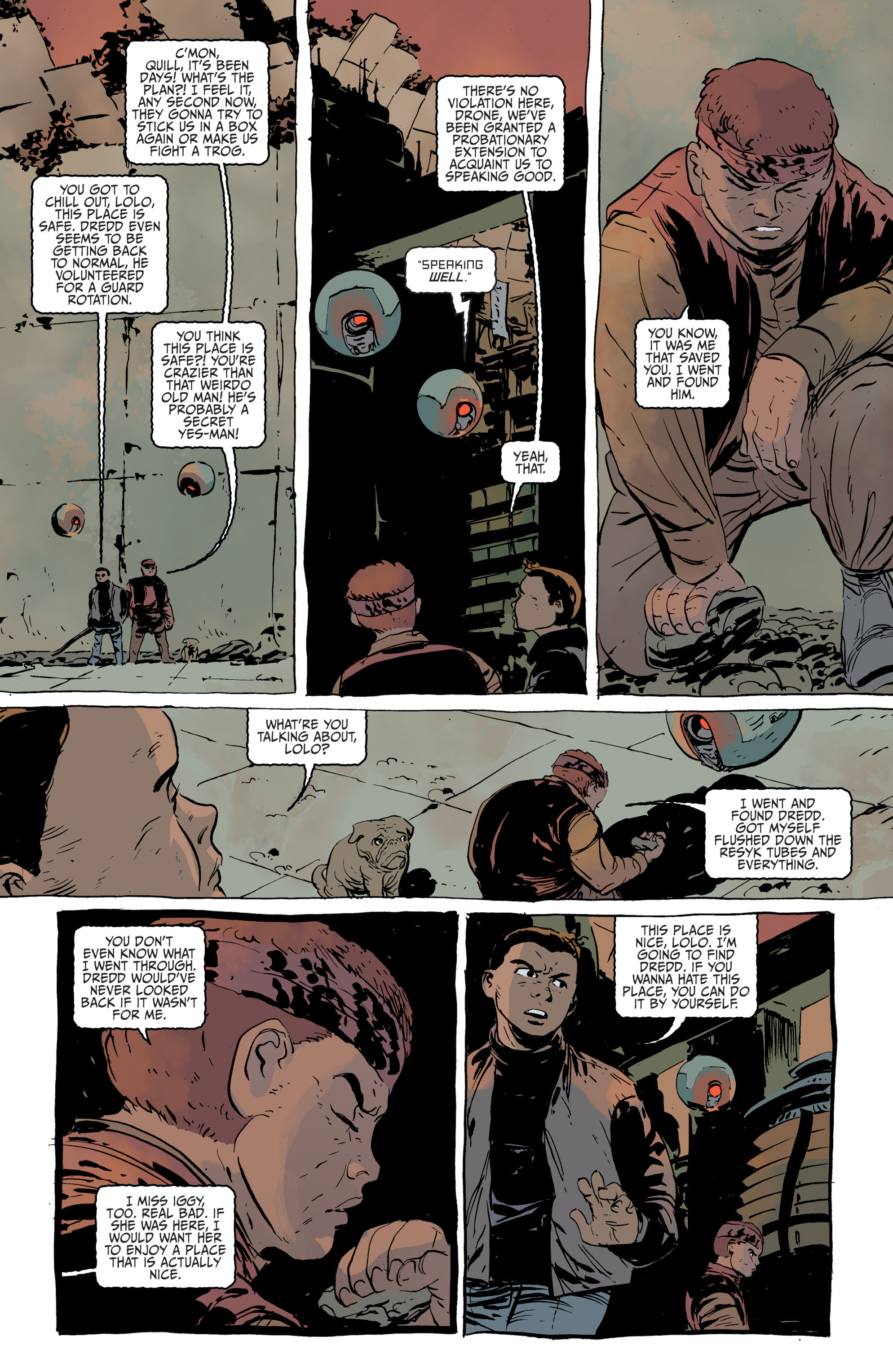 Read online Judge Dredd (2015) comic -  Issue #7 - 17