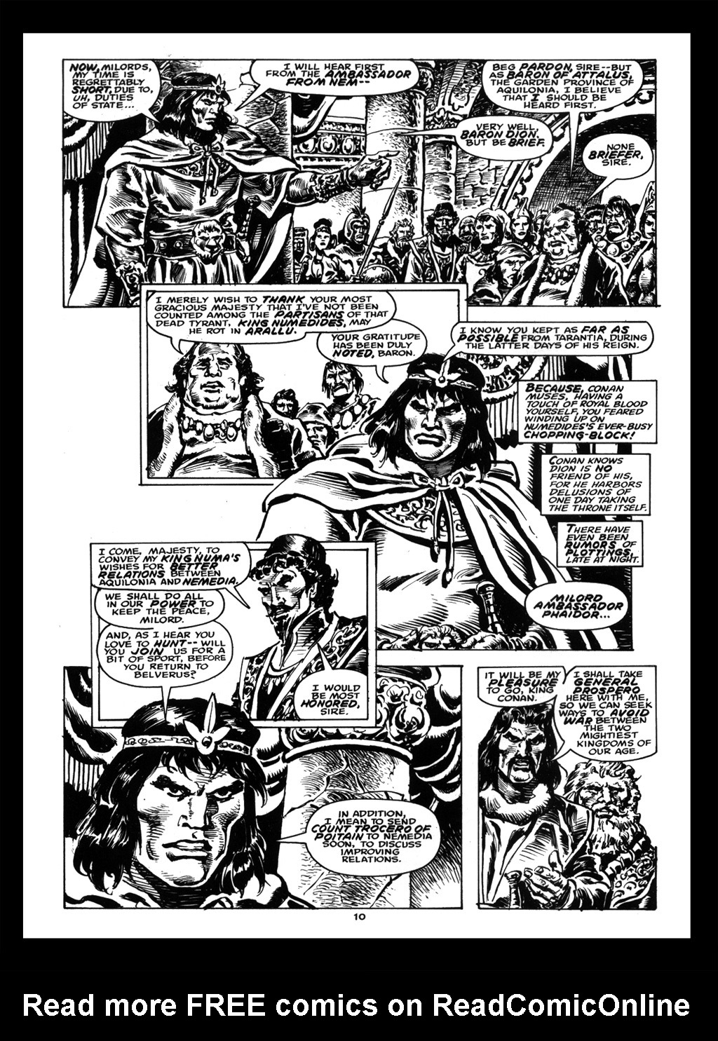 Read online The Savage Sword Of Conan comic -  Issue #214 - 11