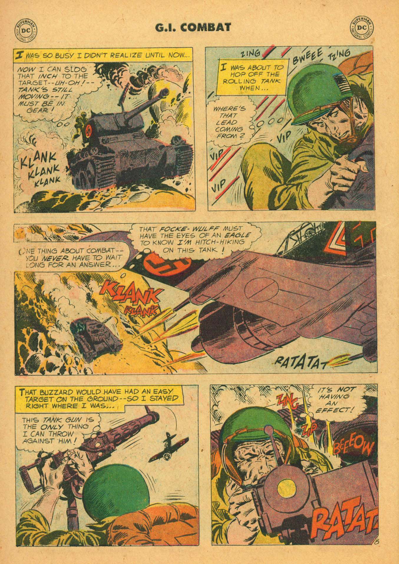 Read online G.I. Combat (1952) comic -  Issue #62 - 10