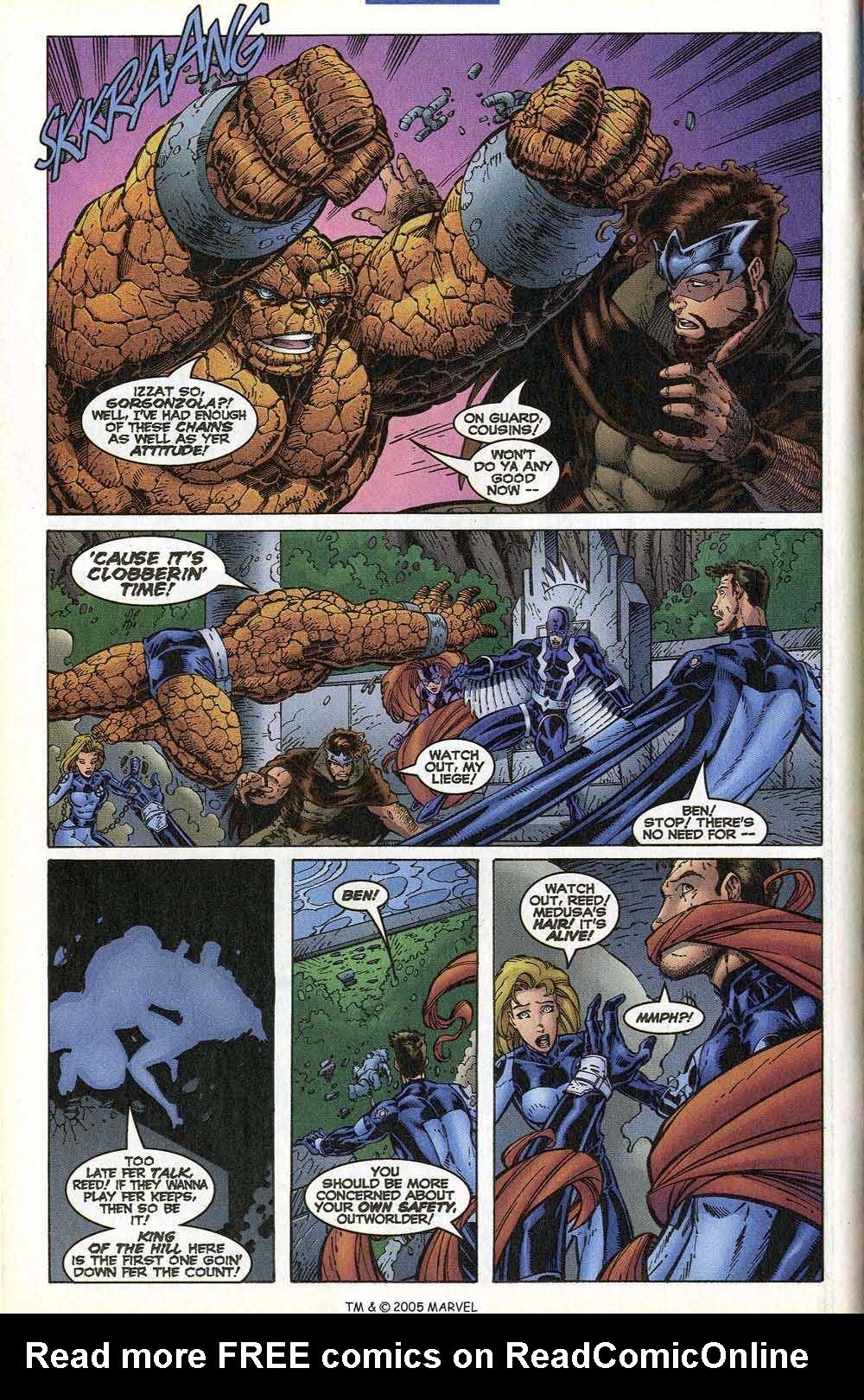 Read online Fantastic Four (1996) comic -  Issue #9 - 16