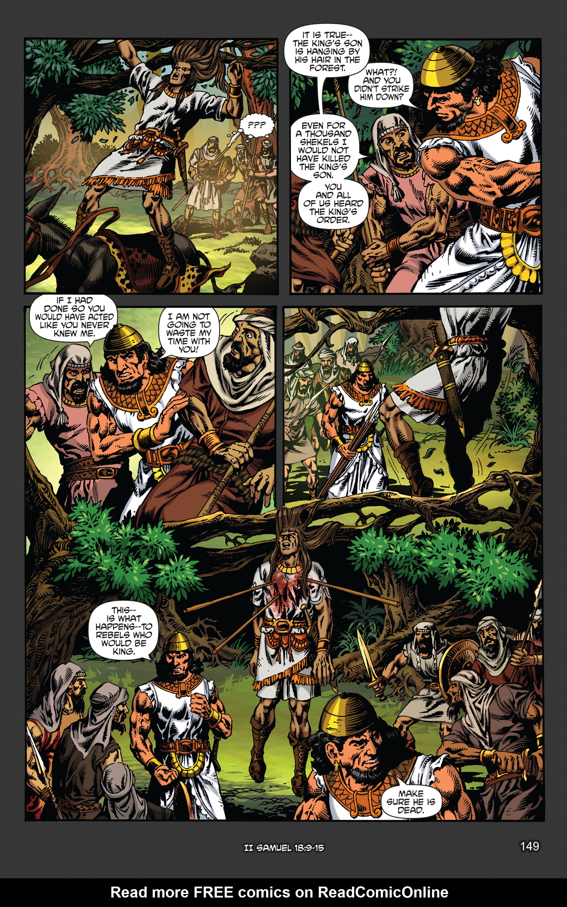 Read online The Kingstone Bible comic -  Issue #5 - 153