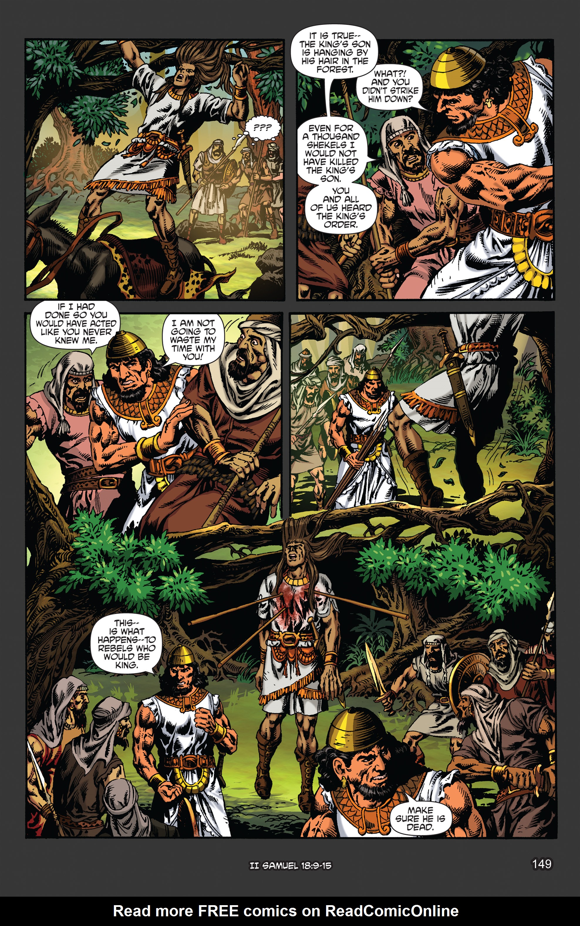 Read online The Kingstone Bible comic -  Issue #5 - 153