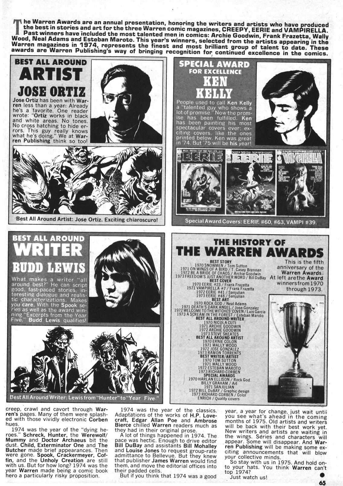 Read online Vampirella (1969) comic -  Issue #42 - 65