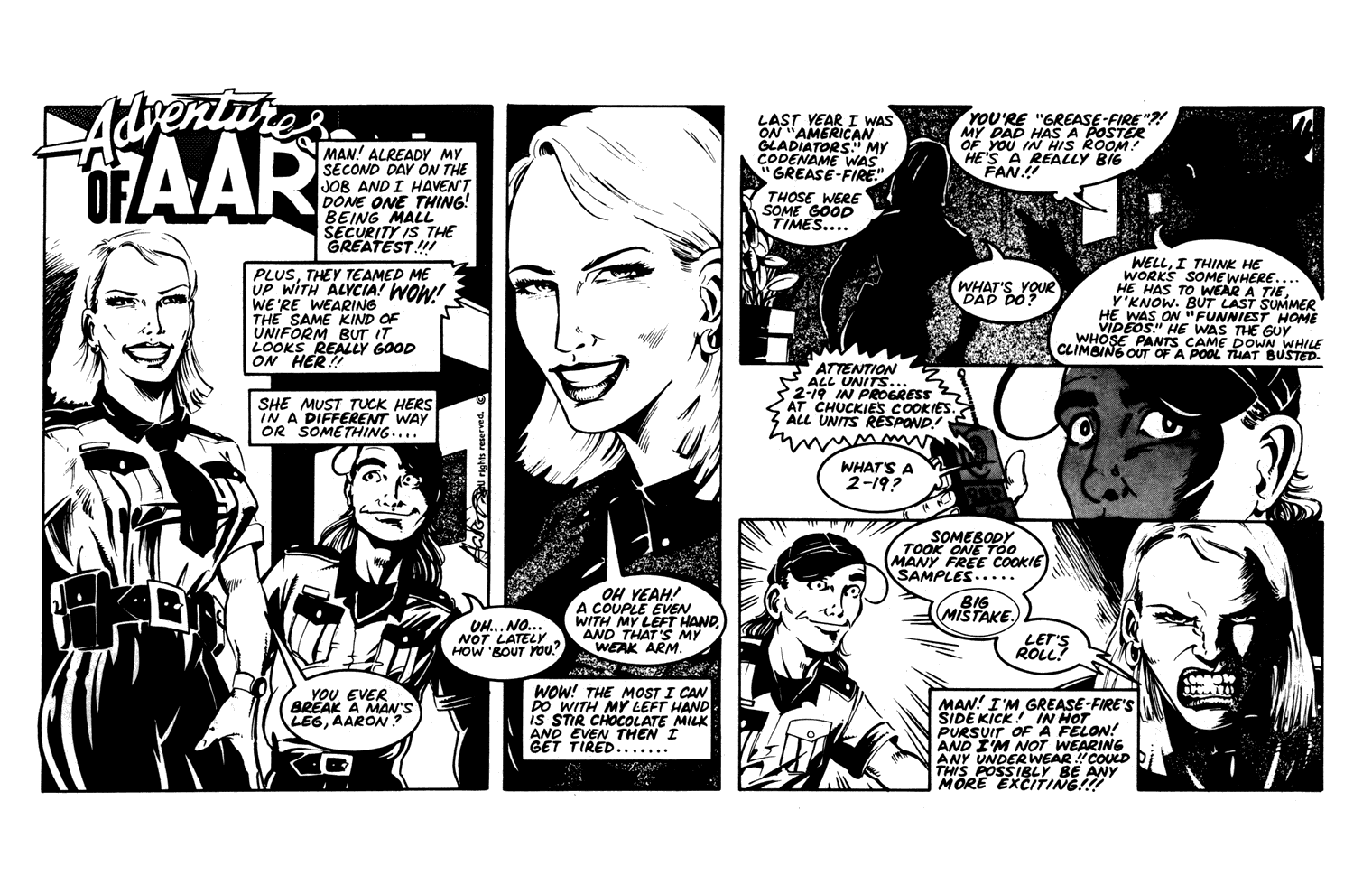 Read online Aaron Strips comic -  Issue #1 - 14