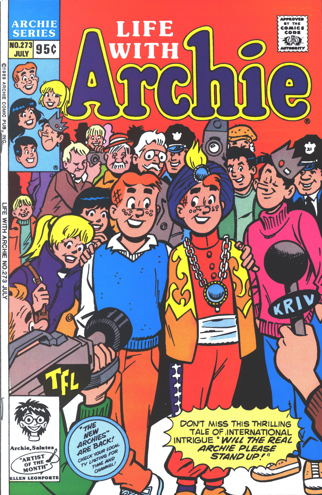 Read online Life With Archie (1958) comic -  Issue #273 - 1