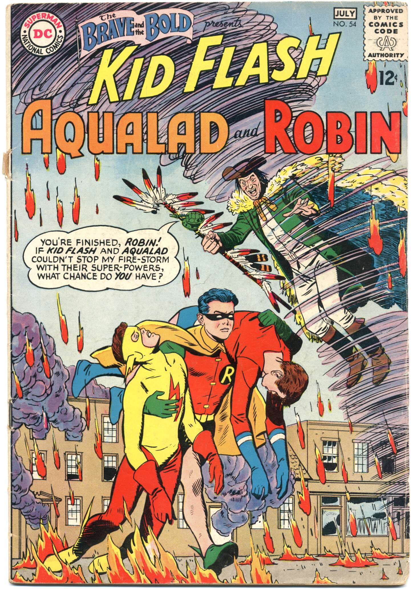 Read online The Brave and the Bold (1955) comic -  Issue #54 - 1