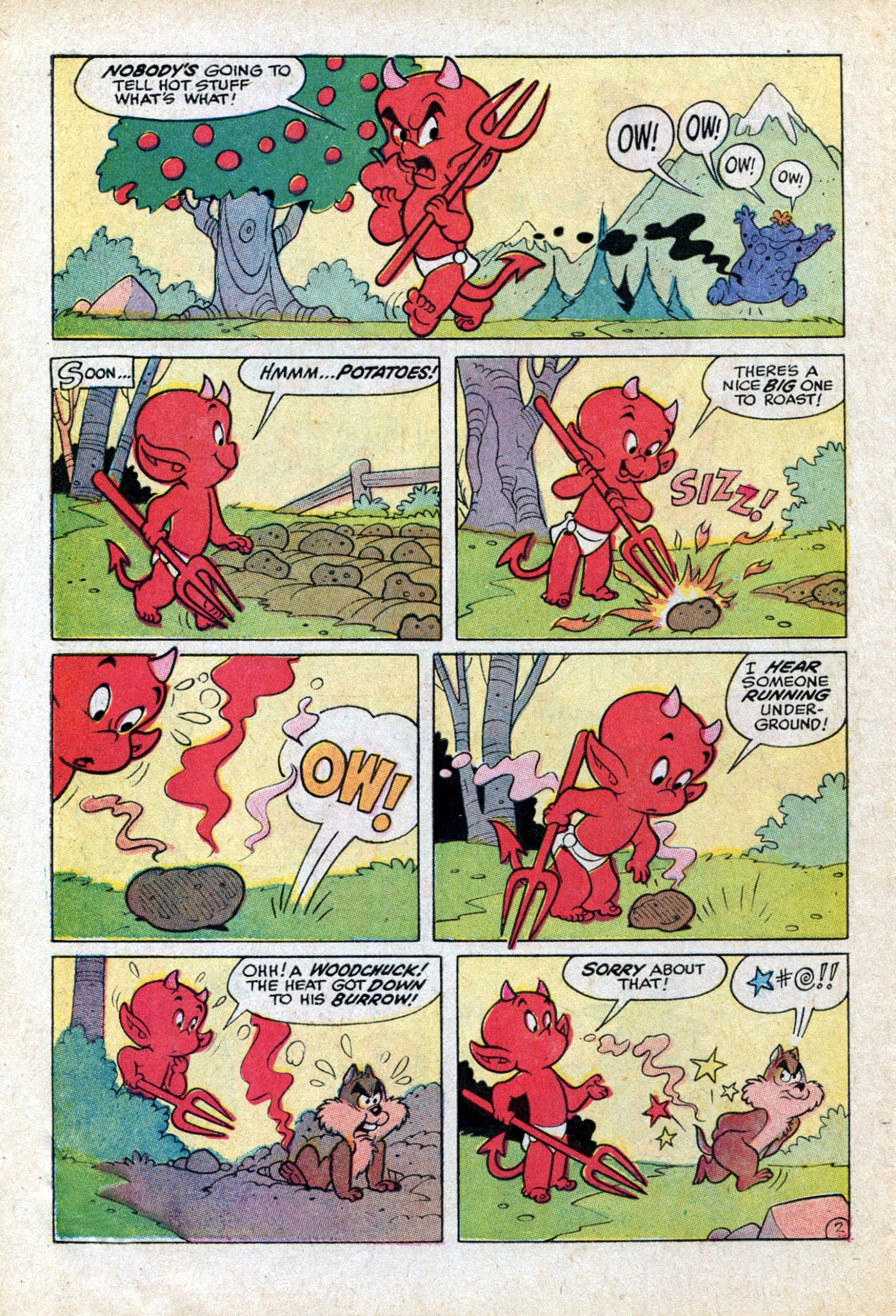 Read online Hot Stuff, the Little Devil comic -  Issue #97 - 22