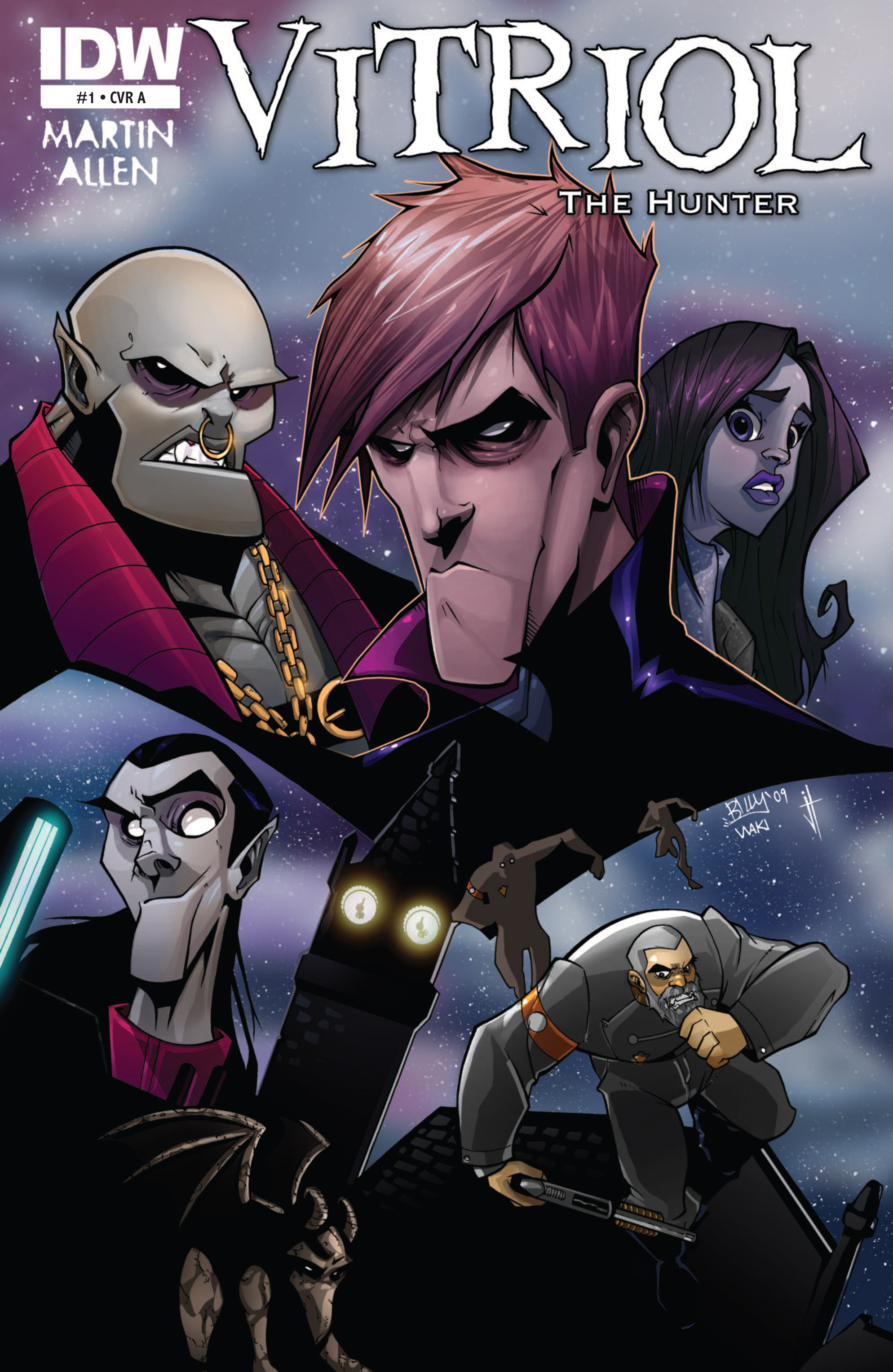 Read online Vitriol the Hunter comic -  Issue #1 - 1