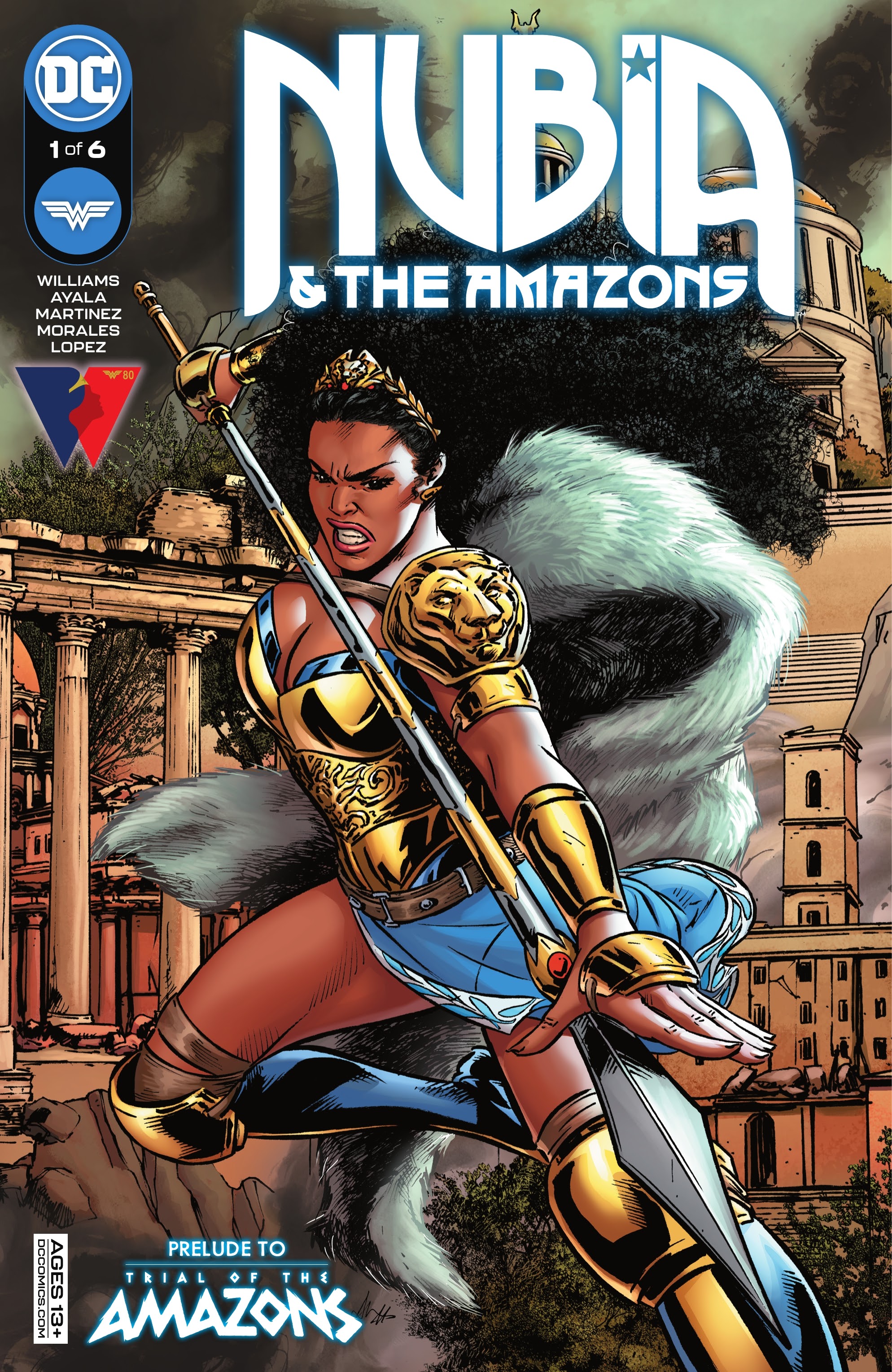 Read online Nubia & the Amazons comic -  Issue #1 - 1