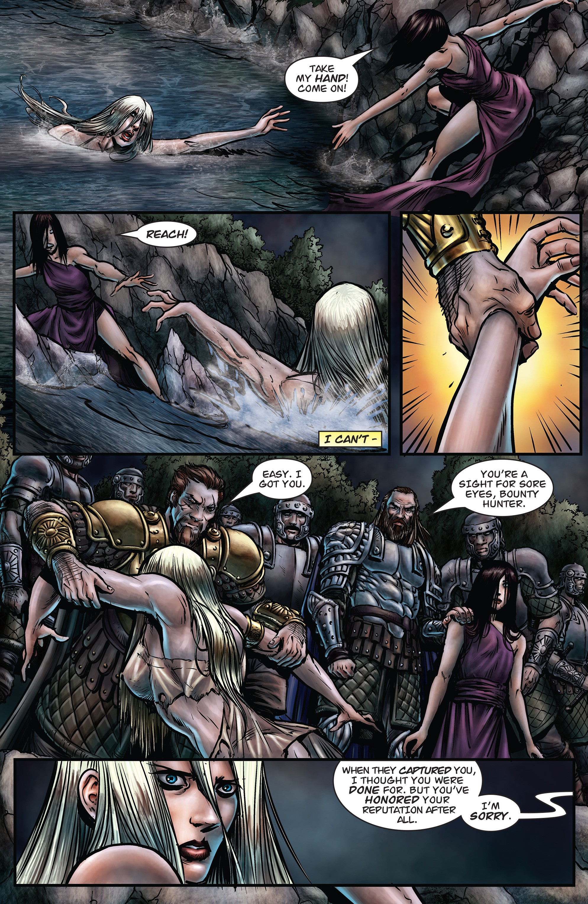 Read online Arhian: Head Huntress comic -  Issue #3 - 21