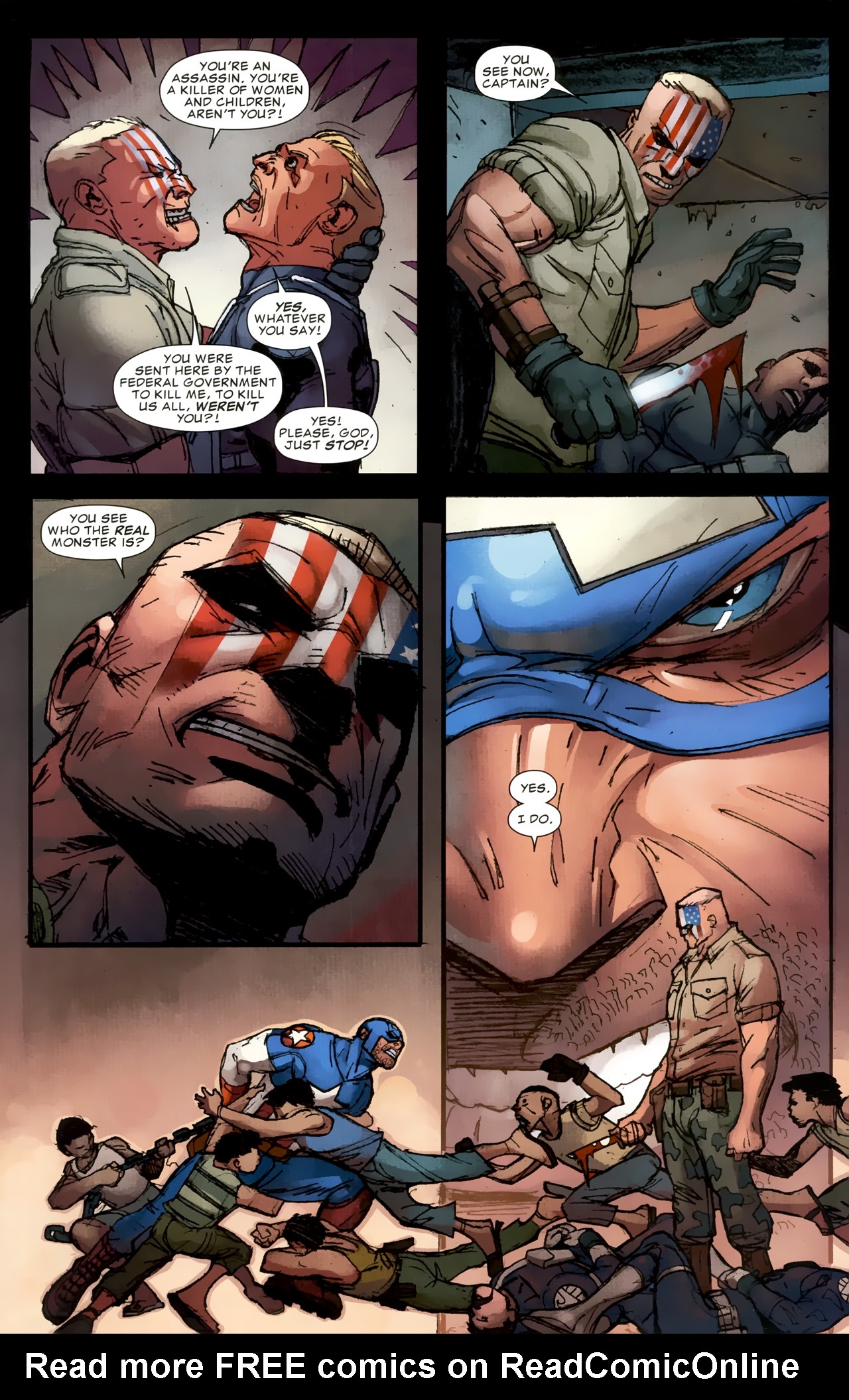 Read online Ultimate Captain America (2011) comic -  Issue #3 - 16