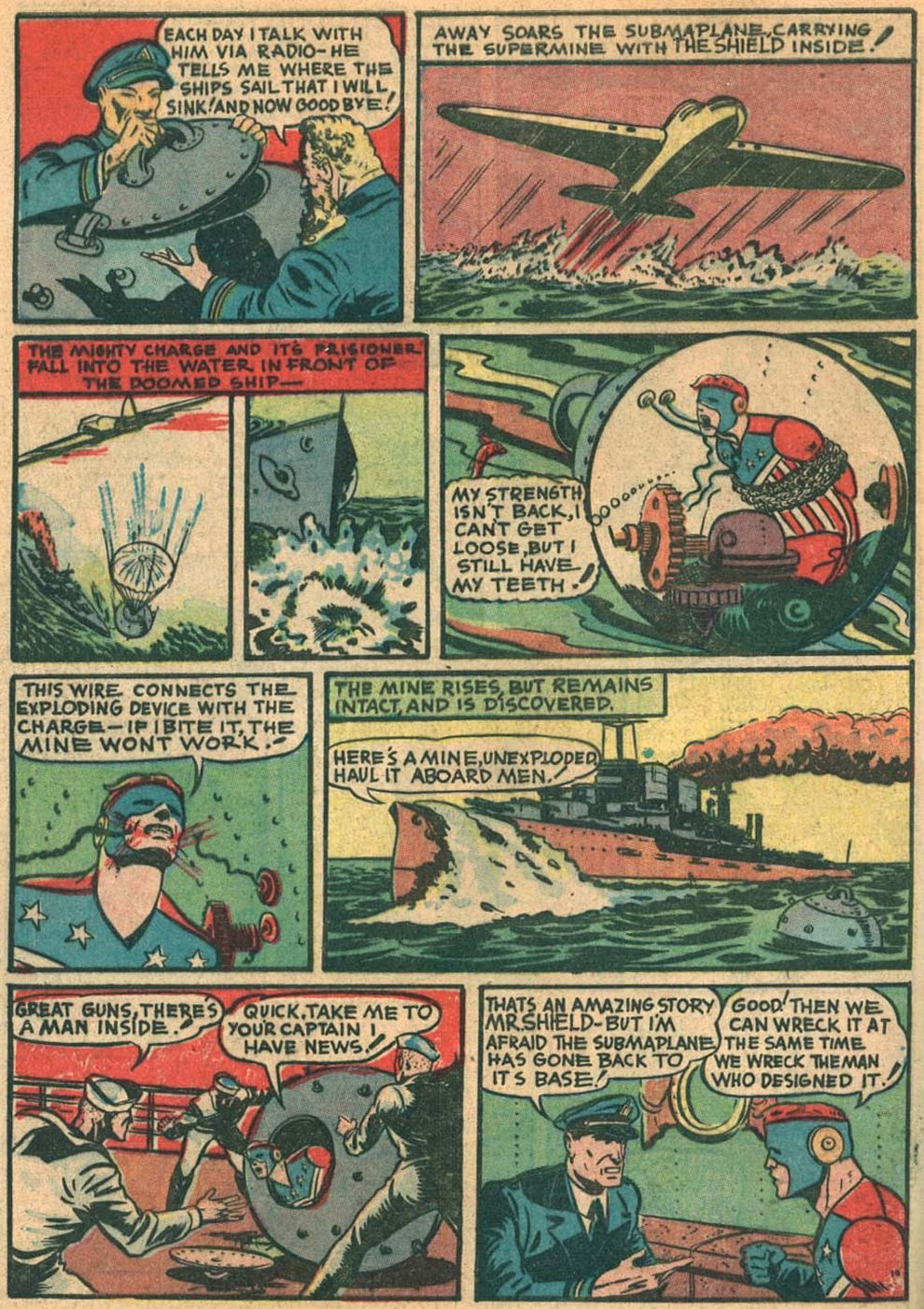 Read online Pep Comics comic -  Issue #3 - 12