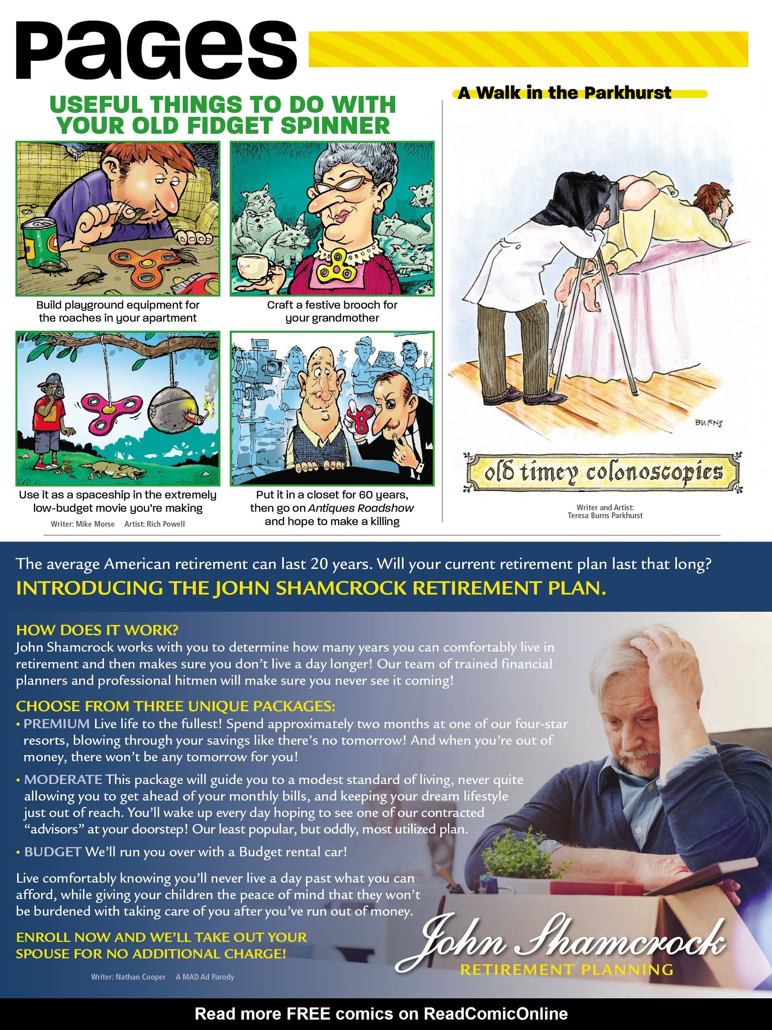 Read online MAD comic -  Issue #550 - 9